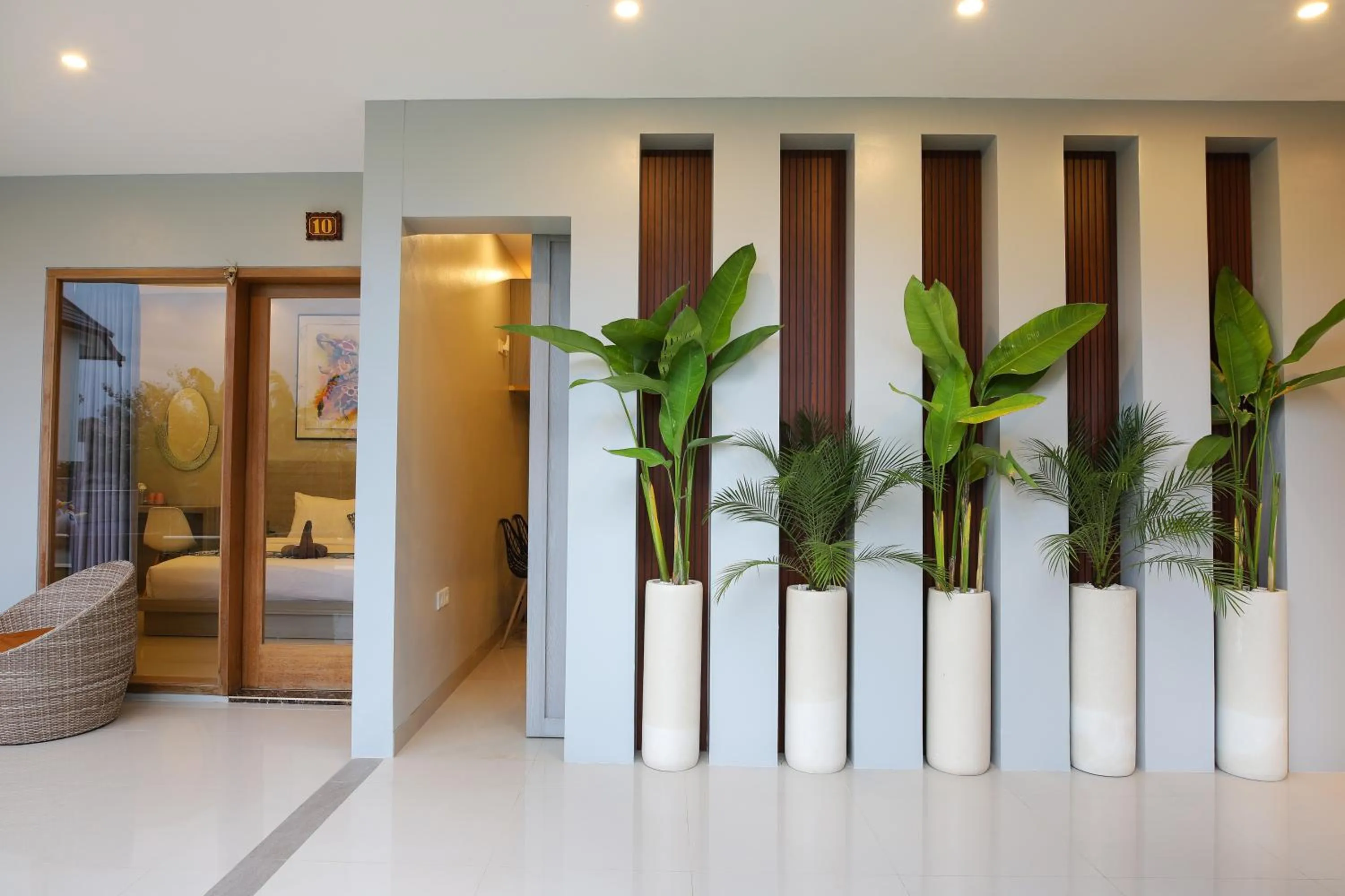 Swimming pool in GM Guest House Canggu