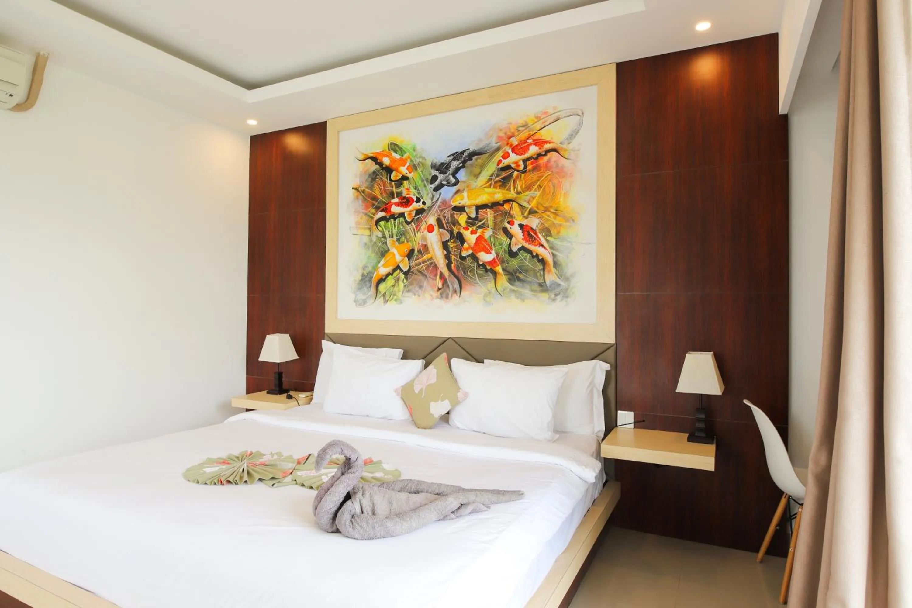 Bed in GM Guest House Canggu