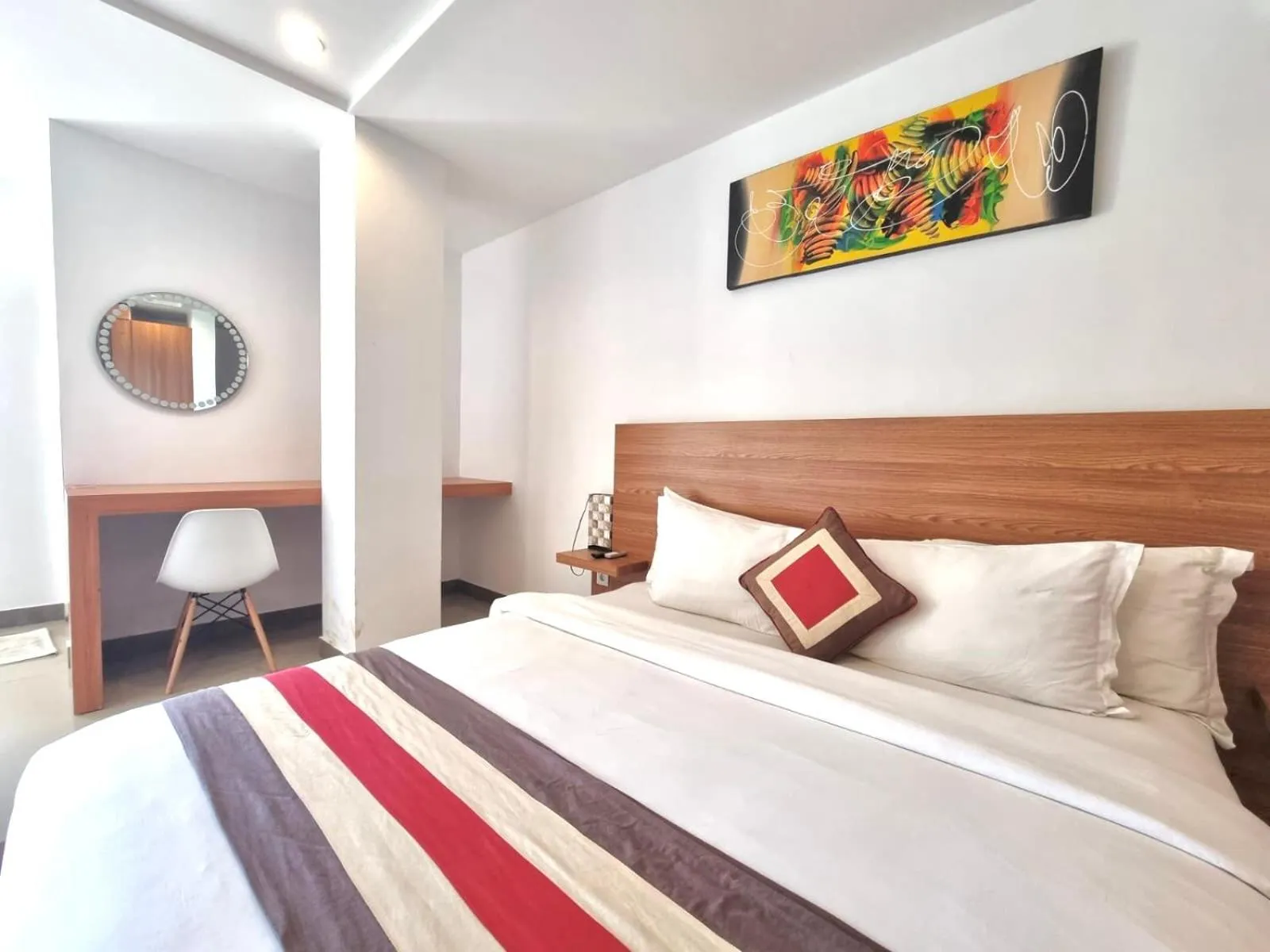 Bed in GM Guest House Canggu