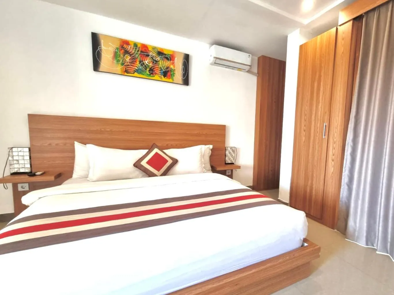 Bed in GM Guest House Canggu