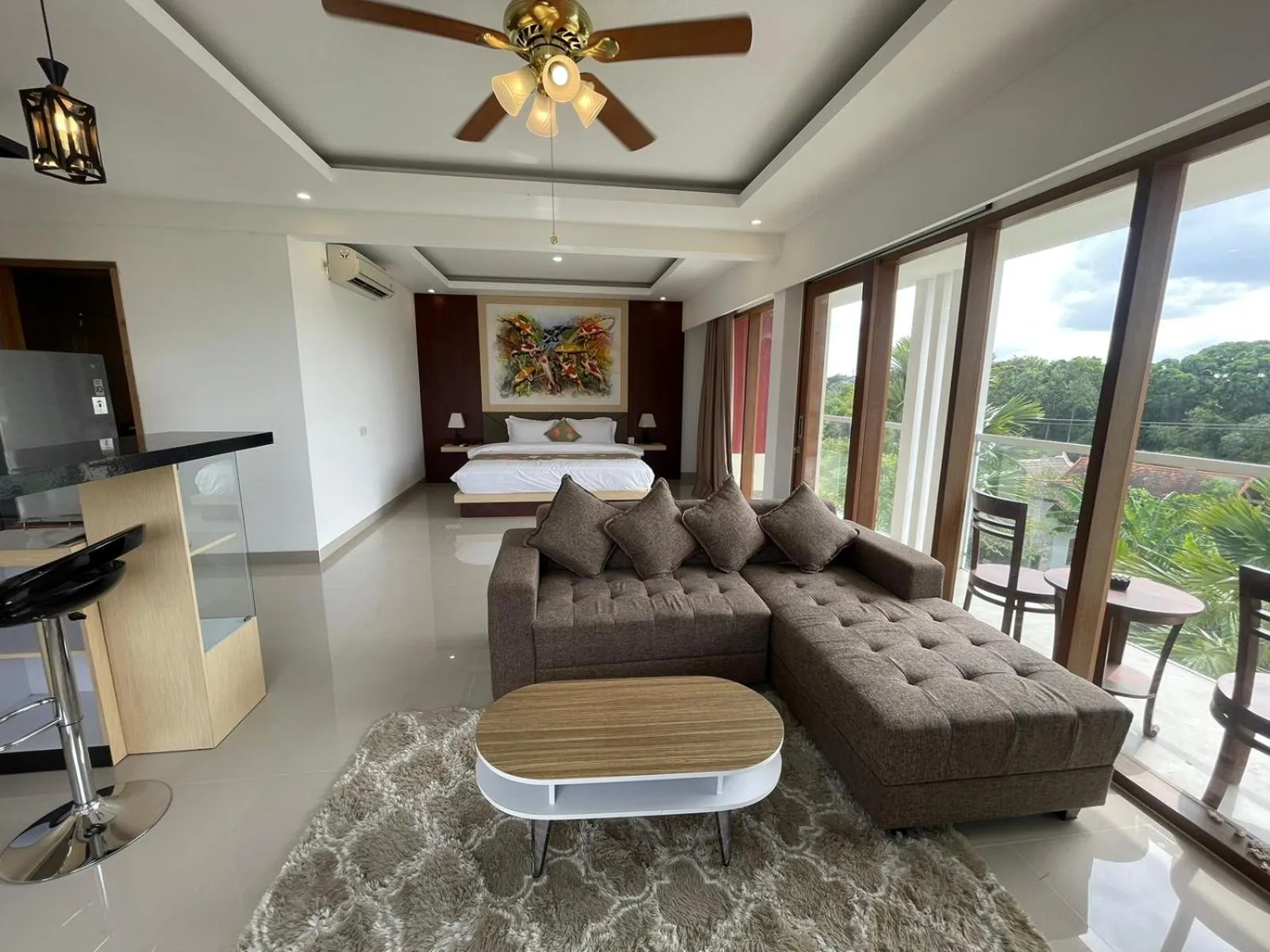 Bed in GM Guest House Canggu