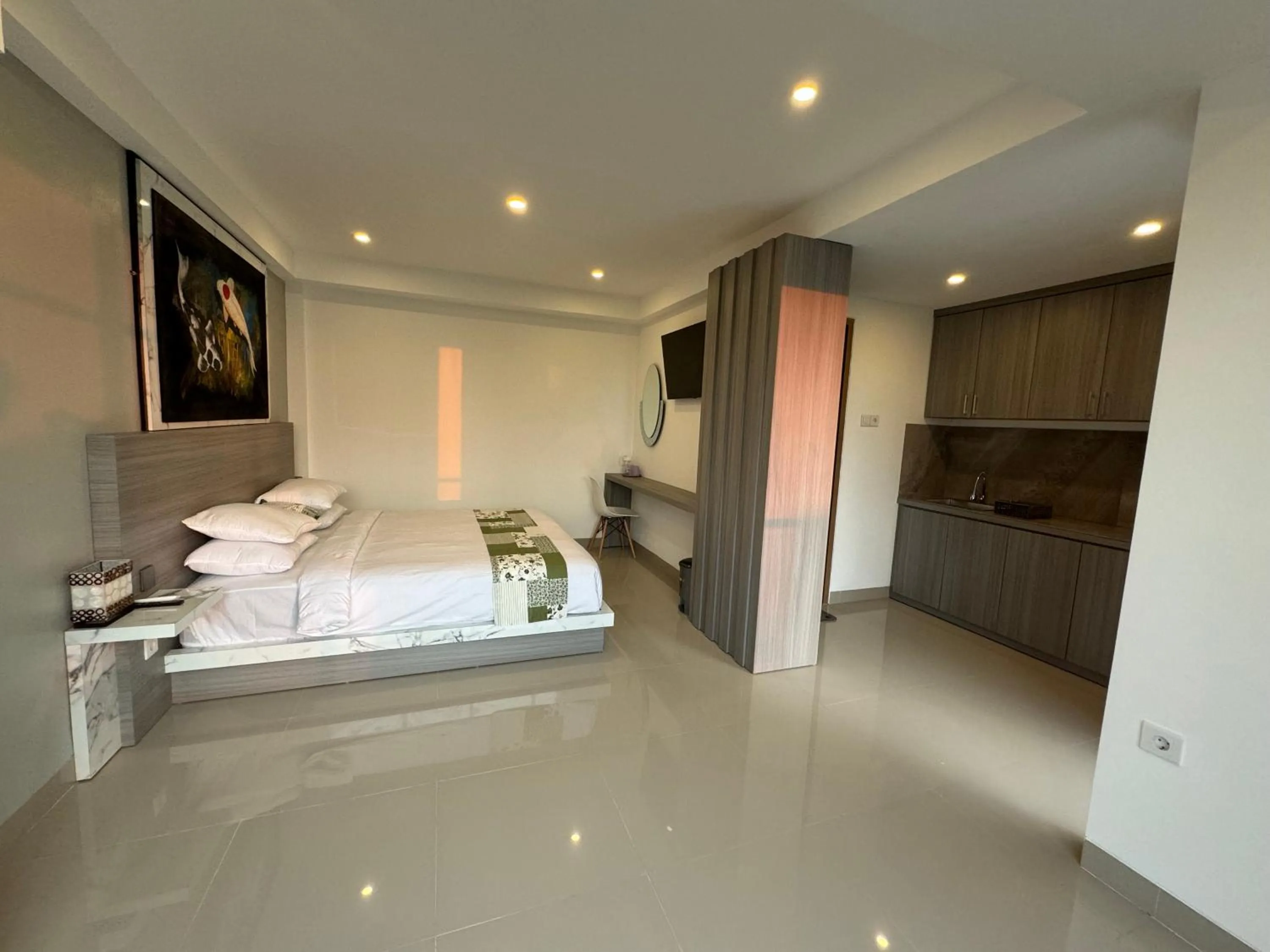 Bed in GM Guest House Canggu