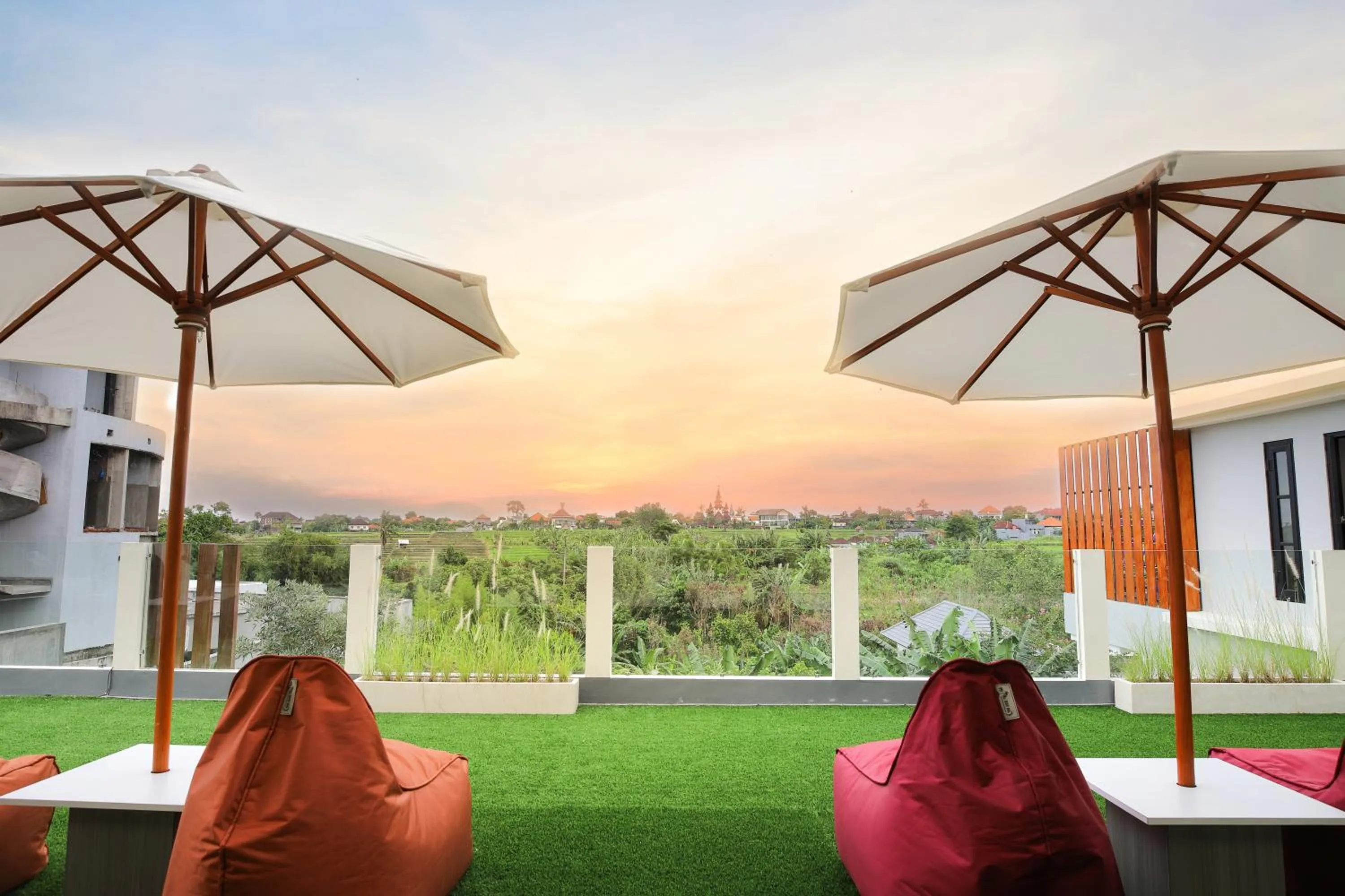 Natural landscape in GM Guest House Canggu