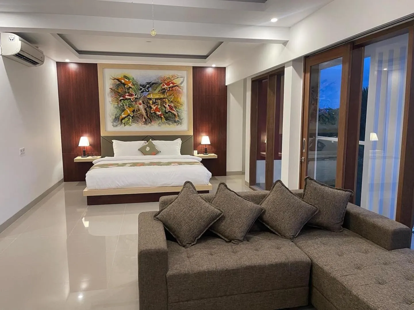 Bed in GM Guest House Canggu