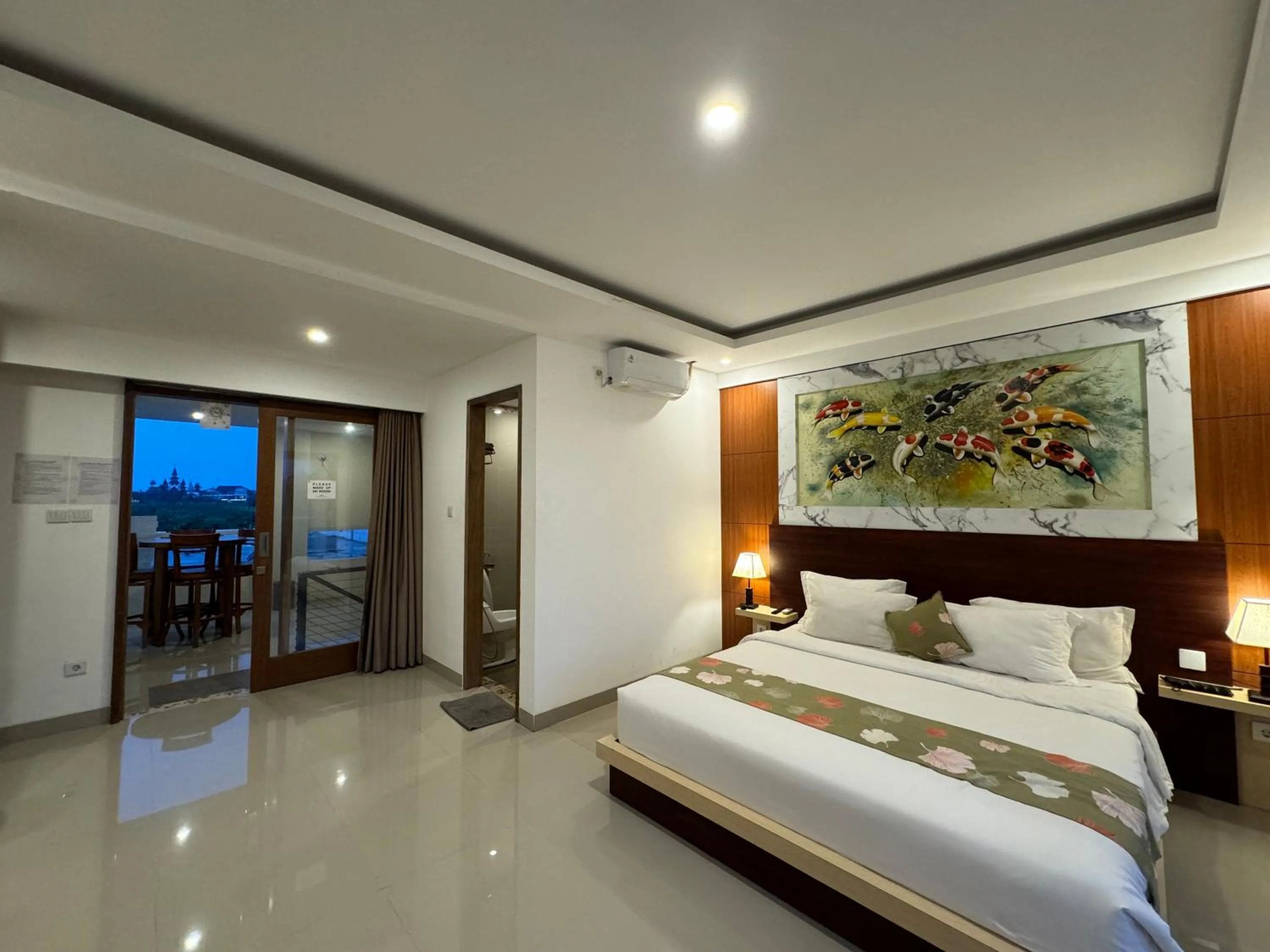 Bed in GM Guest House Canggu
