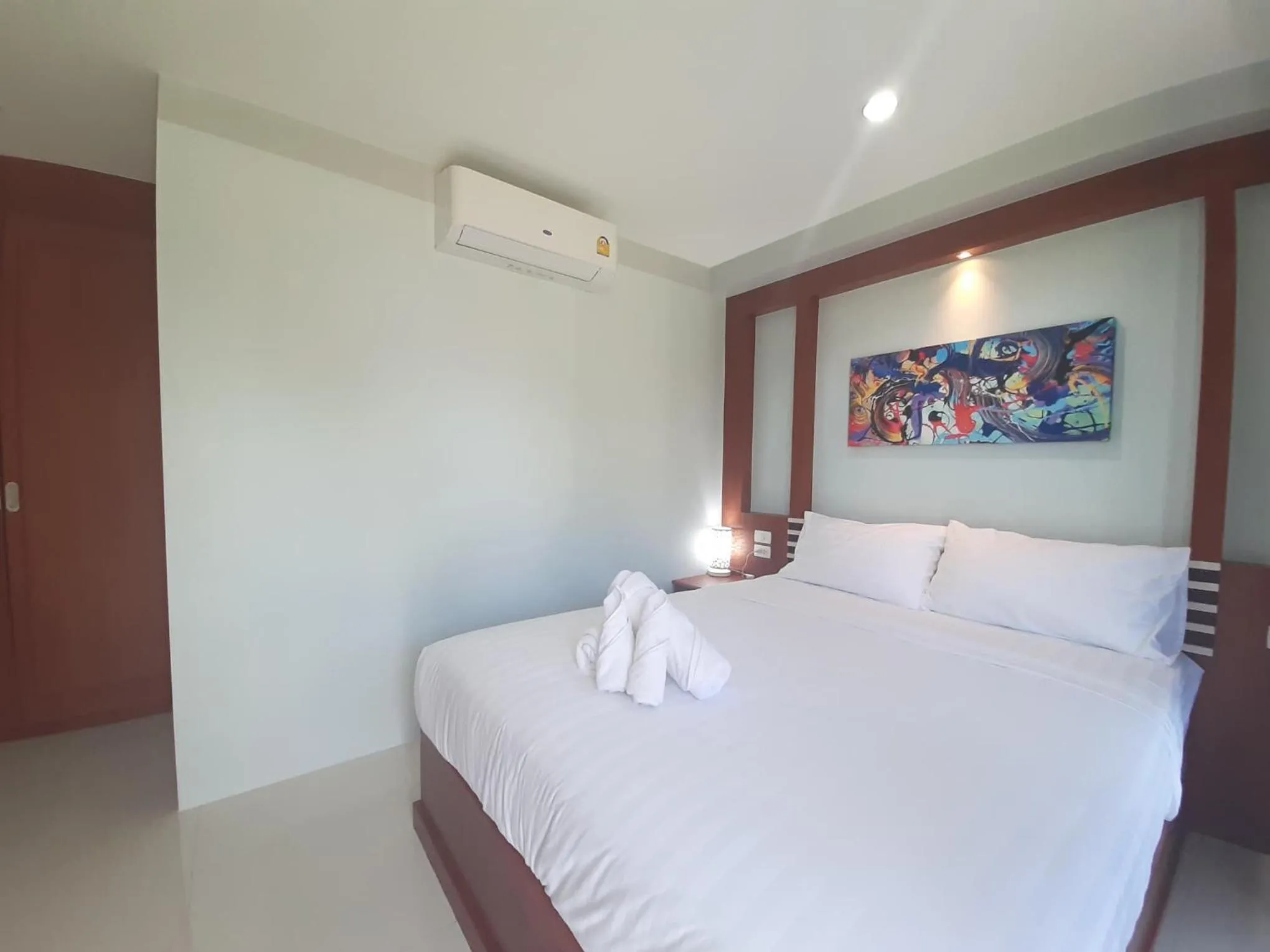 Bed in CC Beach Resort