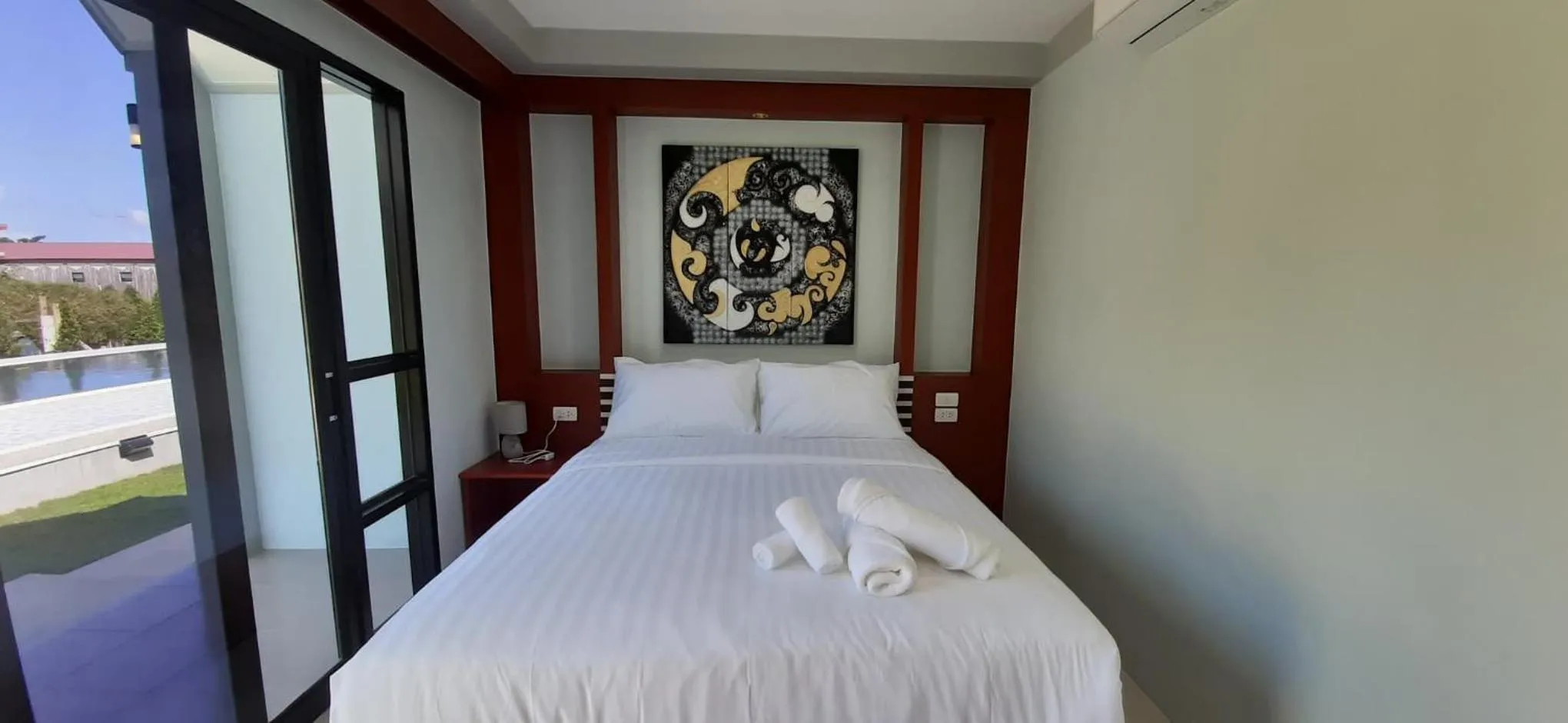 Bed in CC Beach Resort