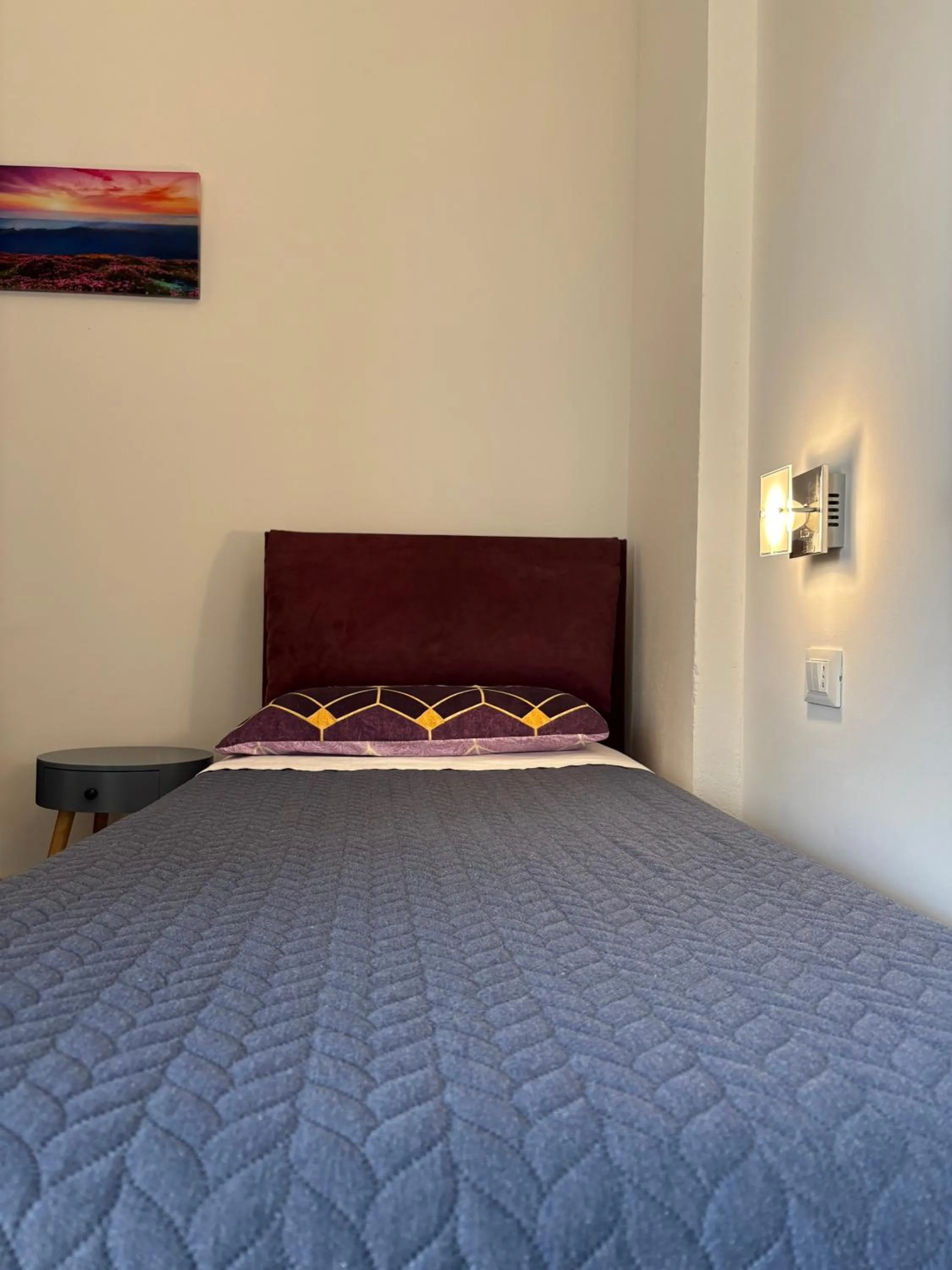 Bed in Hotel Villa Mare