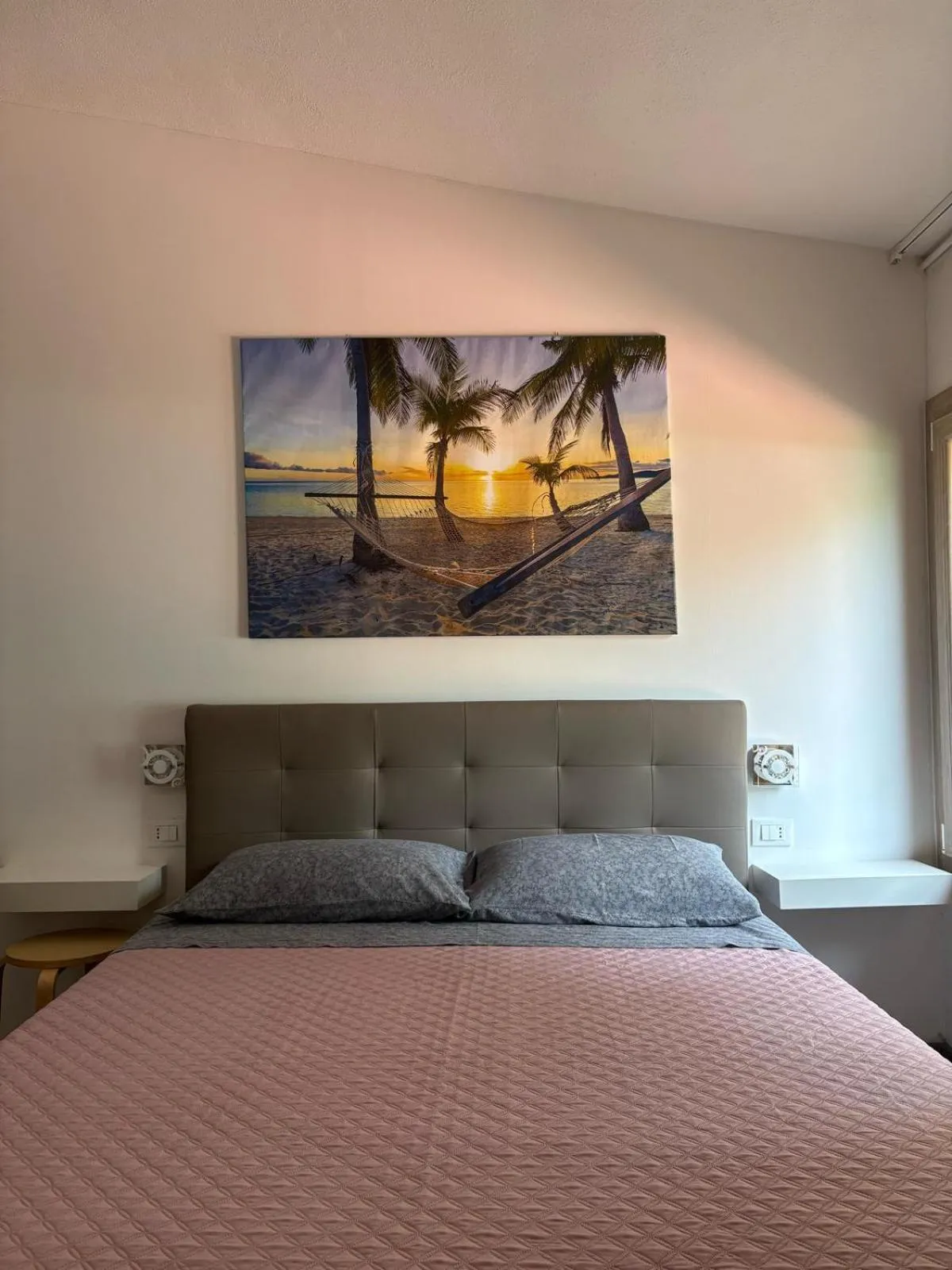 Bed in Hotel Villa Mare