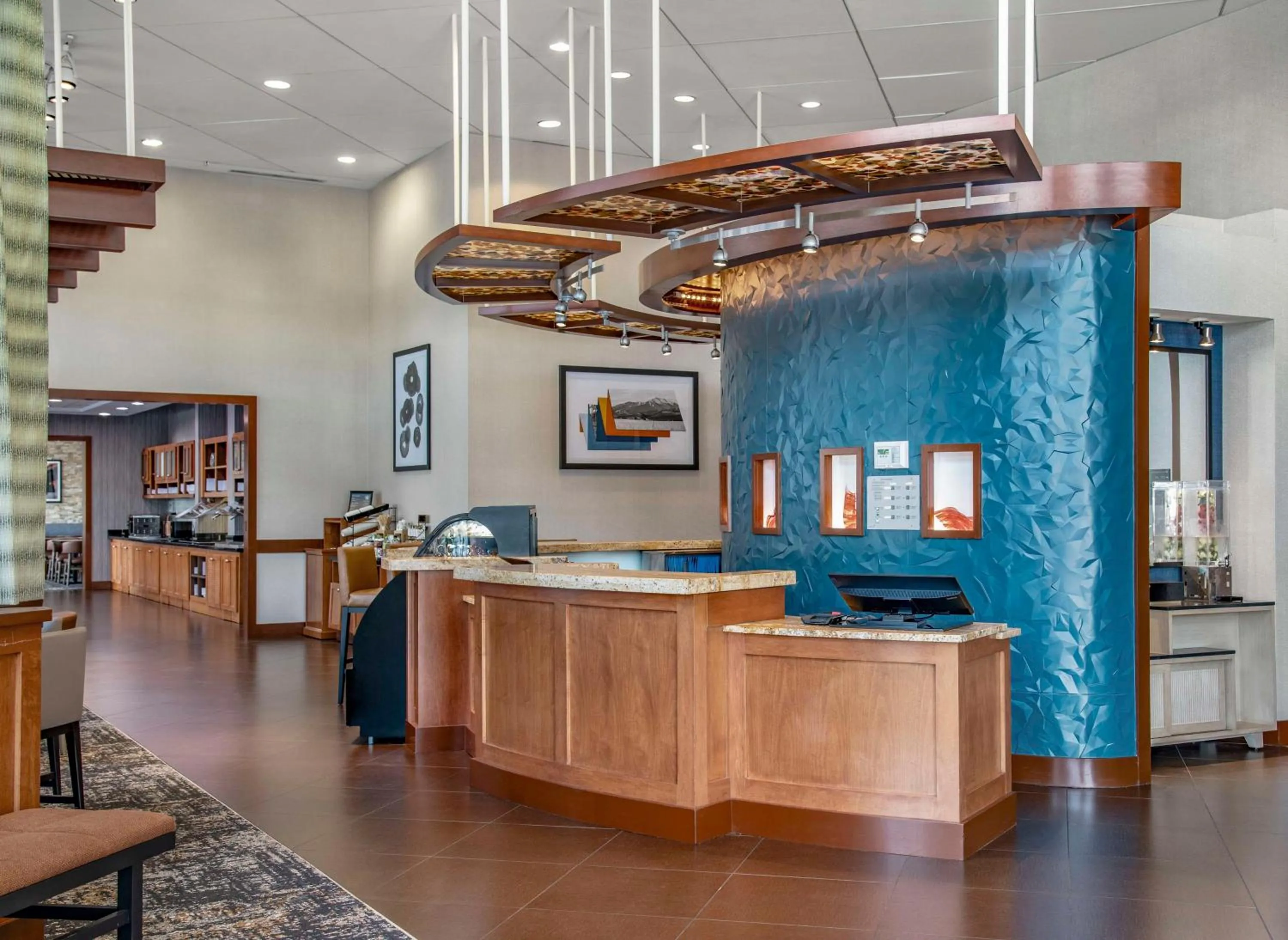 Lobby or reception in Hyatt Place Riverside Downtown