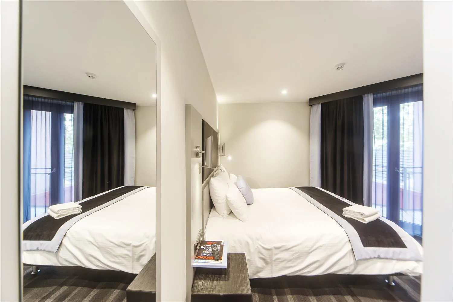 Bed in Hôtel Boutique Richelieu, Lyon Gare Part-Dieu