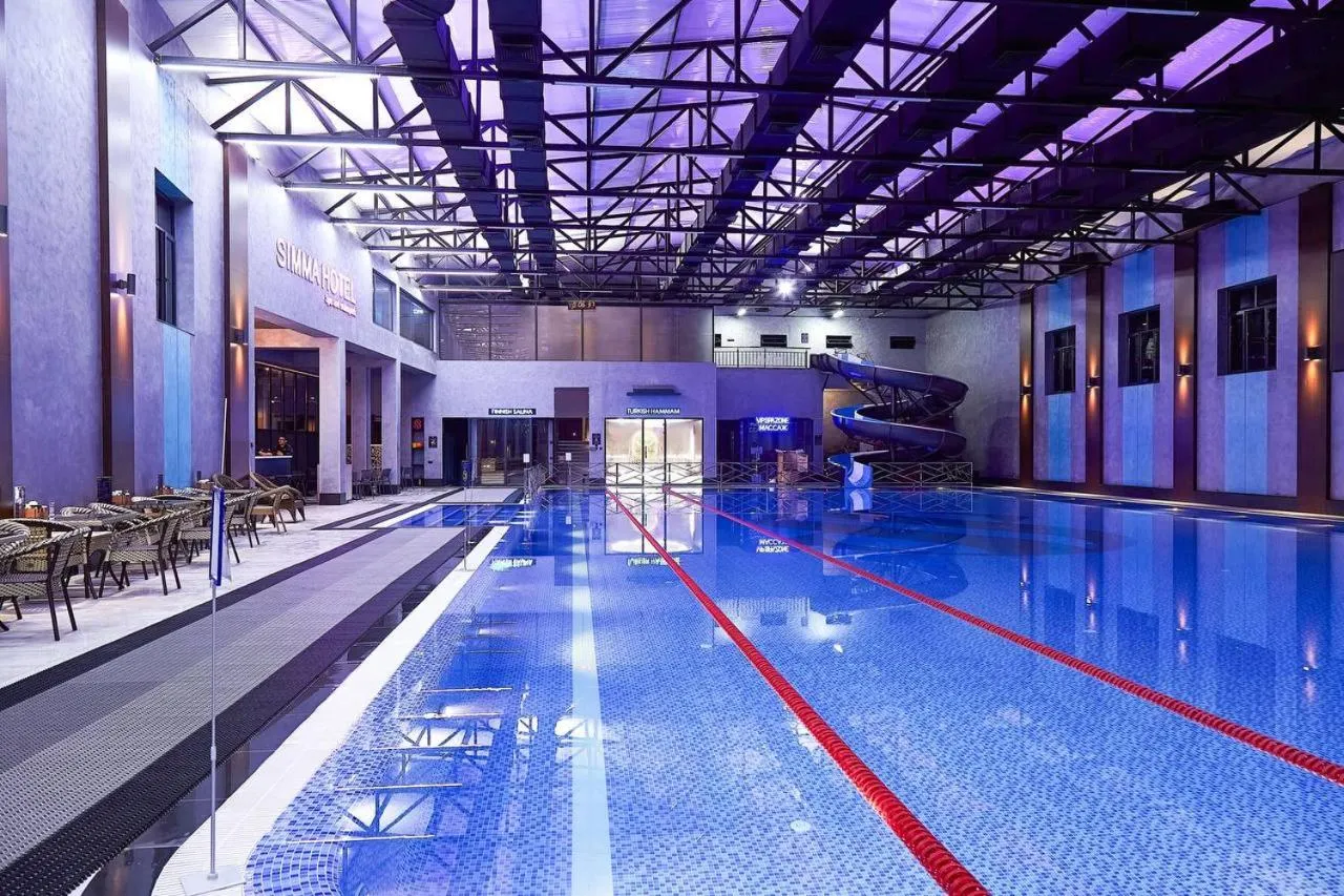 Aqua park in Simma Hotel Spa & Waterpark