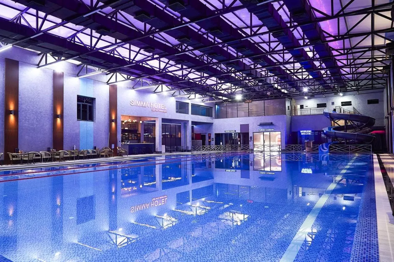 Spa and wellness centre/facilities in Simma Hotel Spa & Waterpark