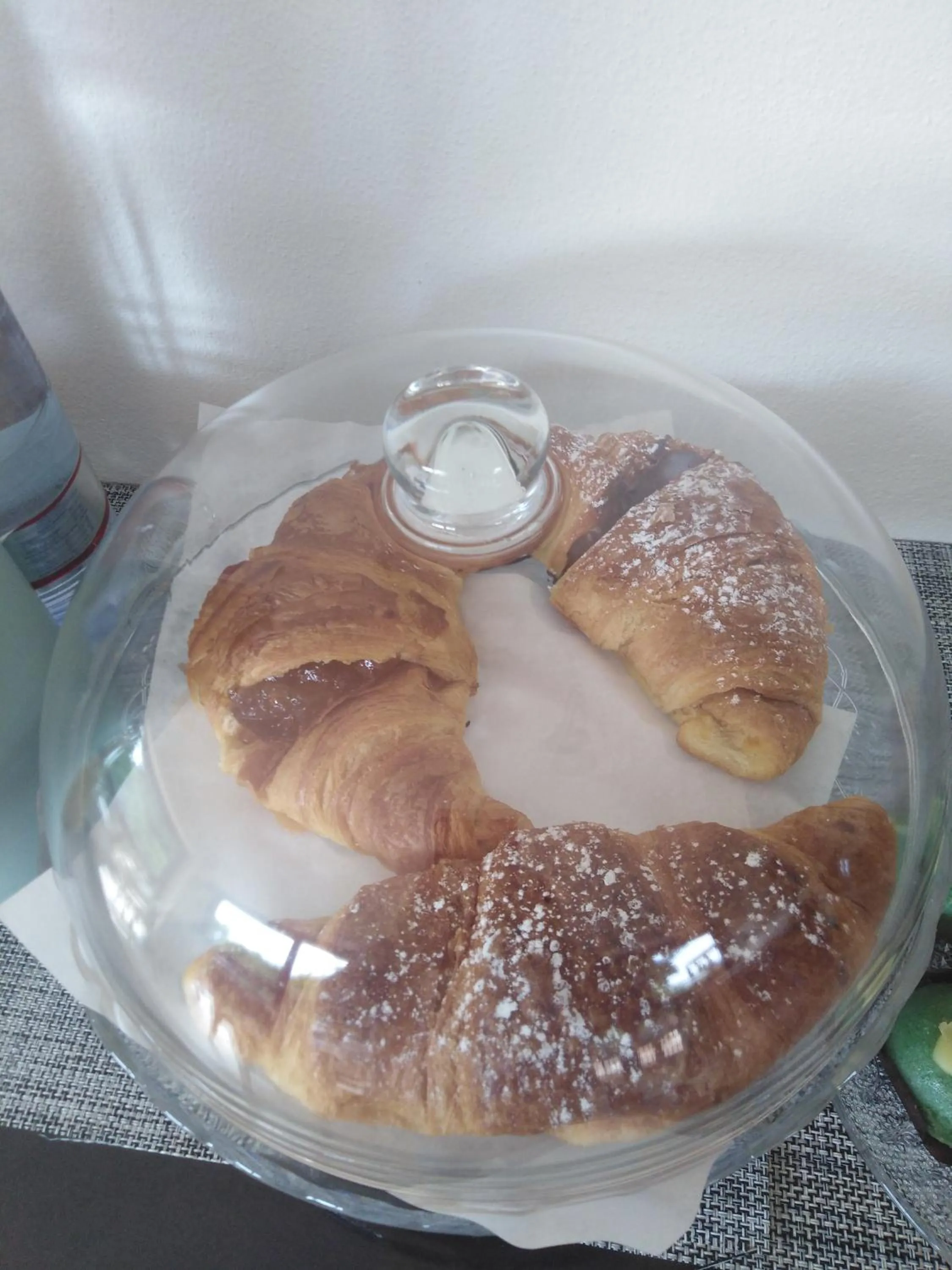 Italian breakfast in Villa Niscima