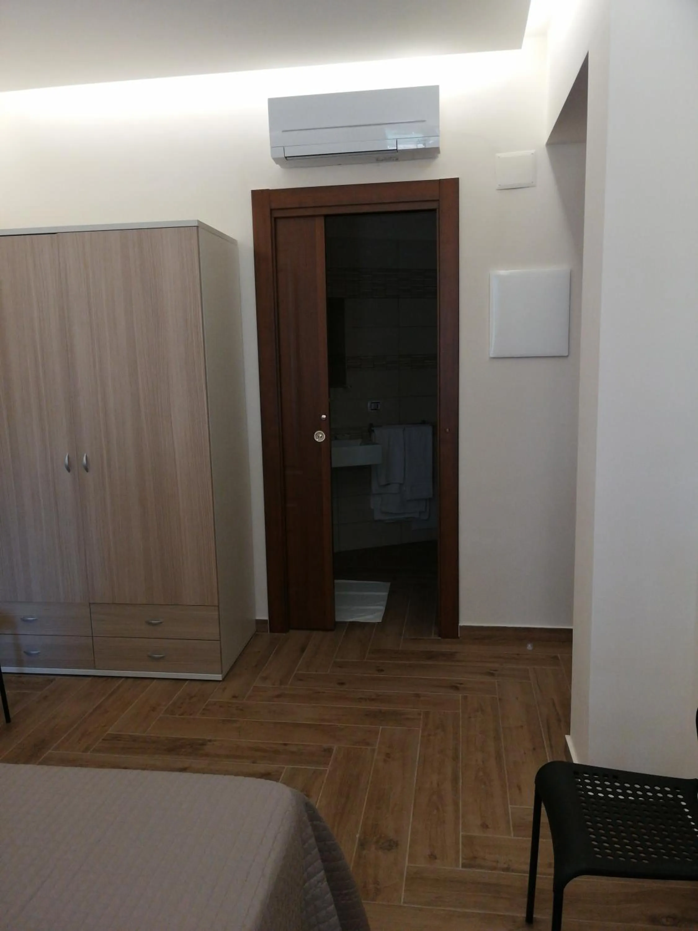 Bed in Villa Niscima