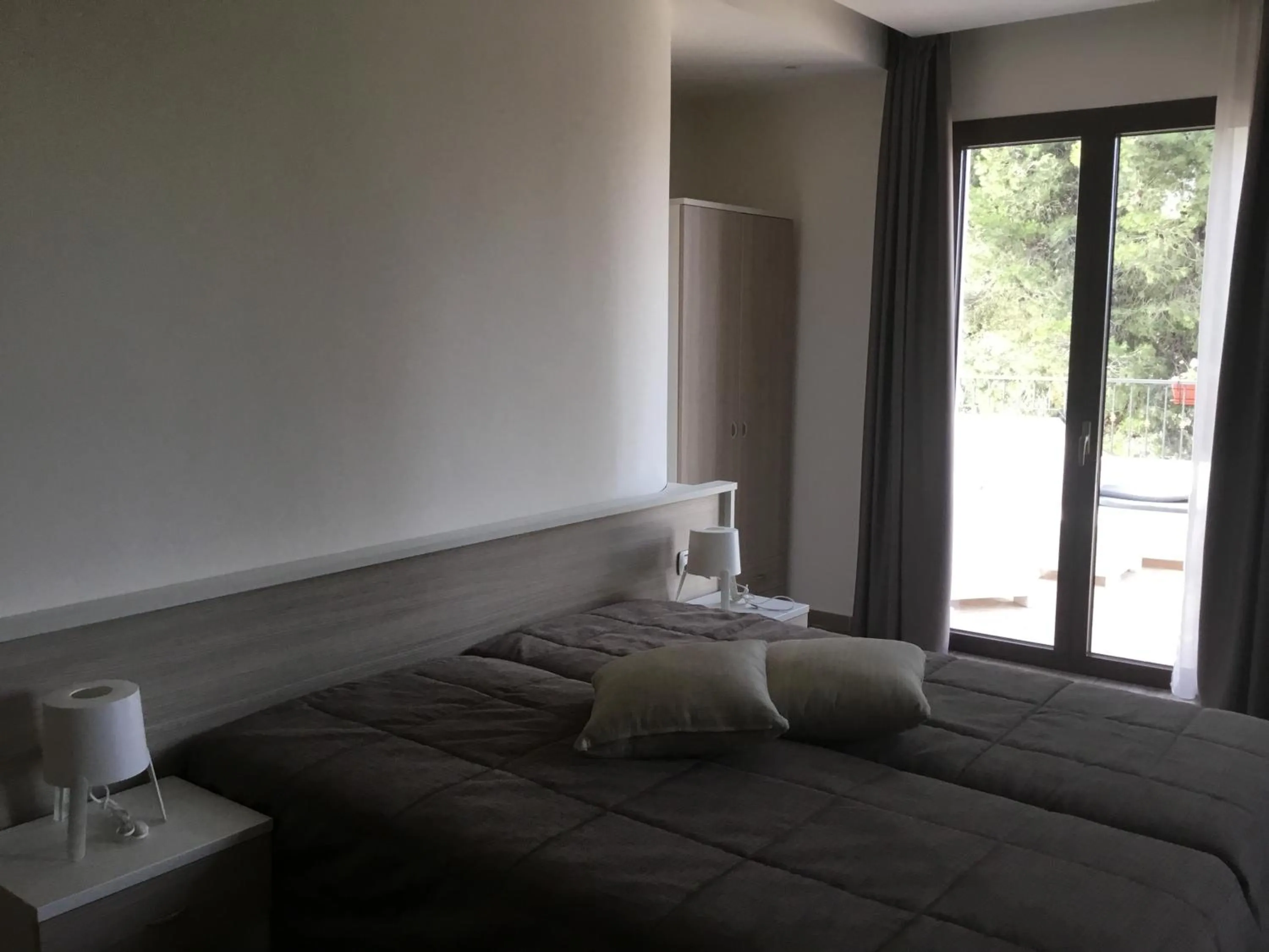 Bed in Villa Niscima