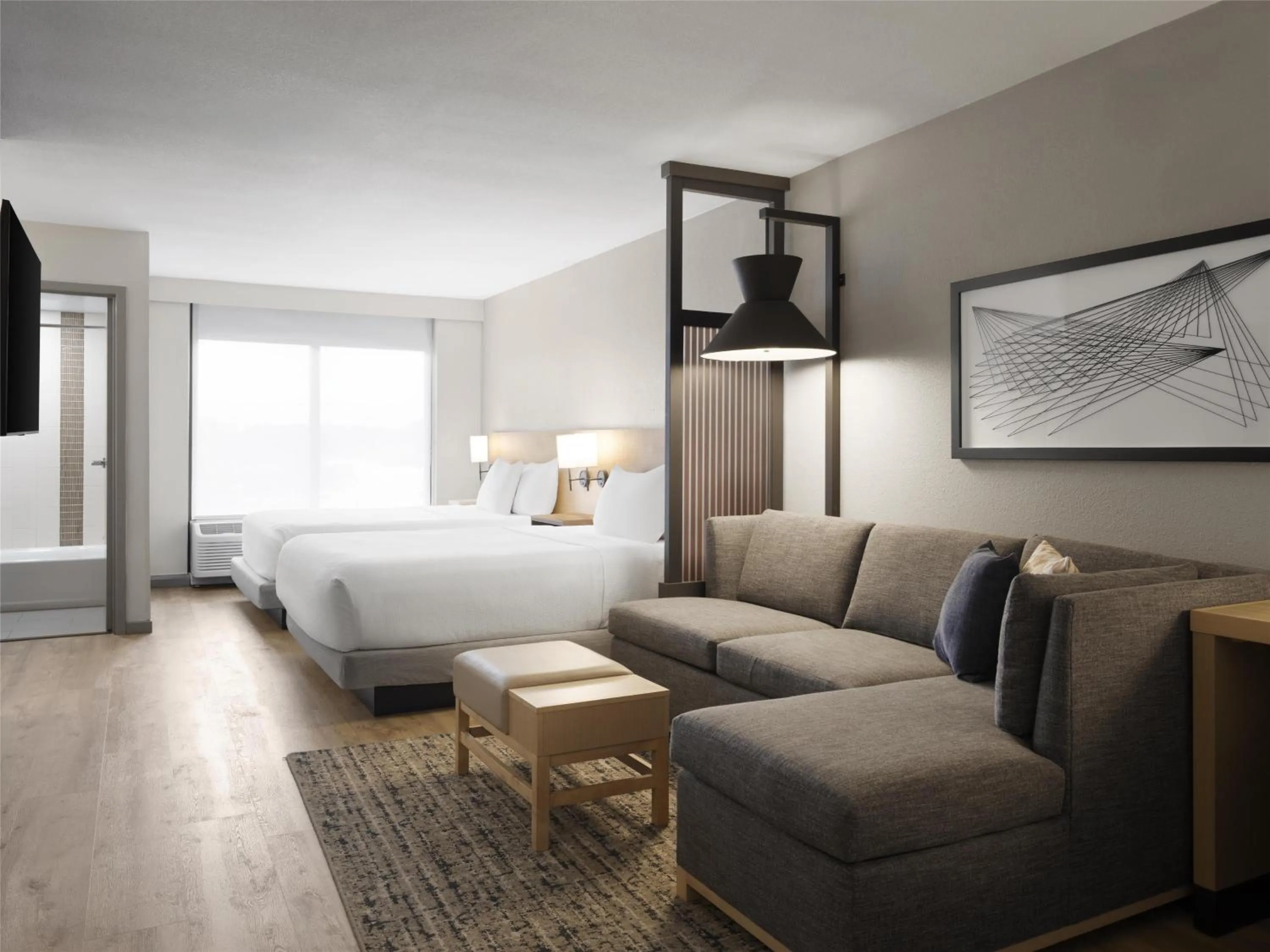 Bedroom, Bed in Hyatt Place Dallas Park Central