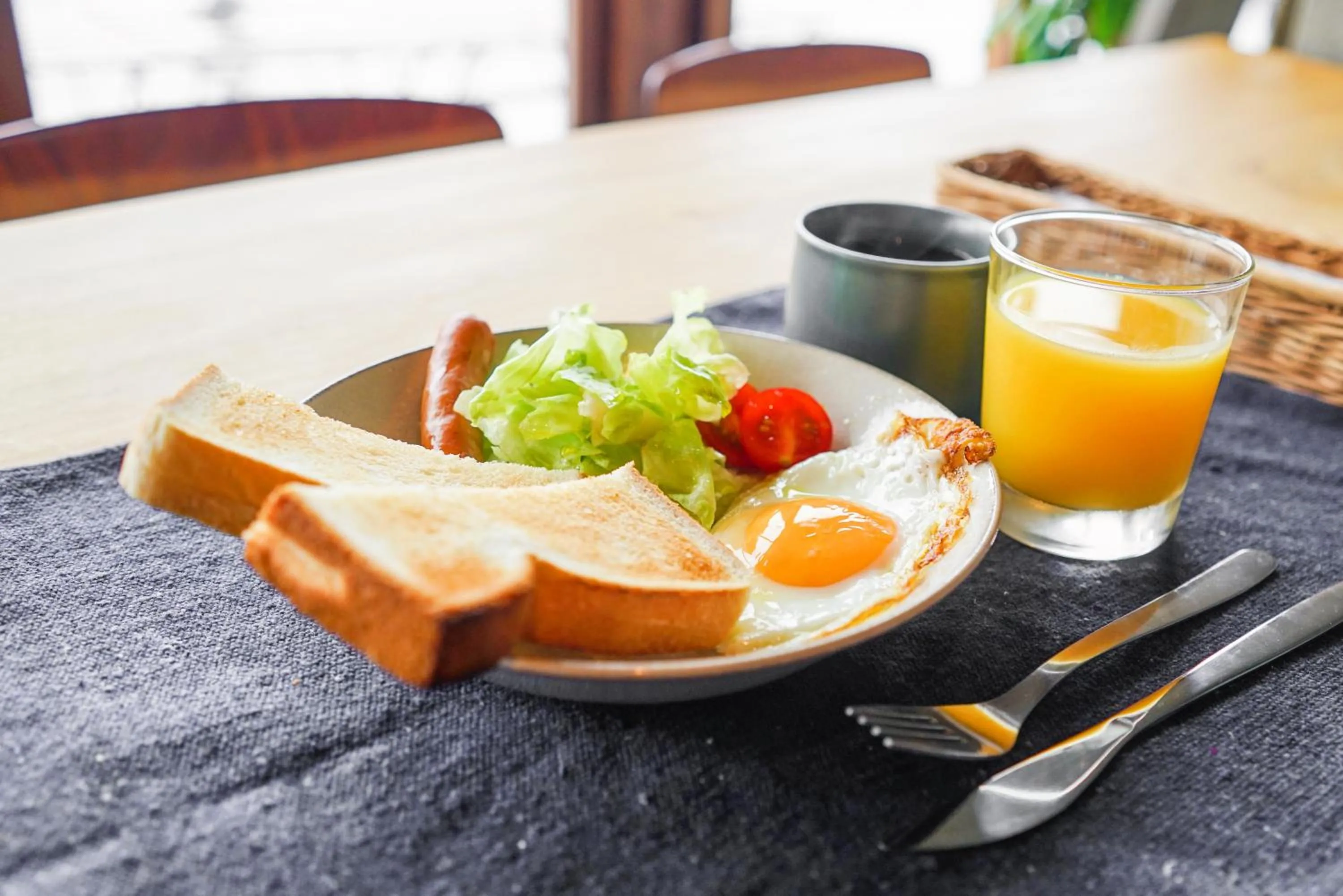 Breakfast in Tagore Harbor Hostel