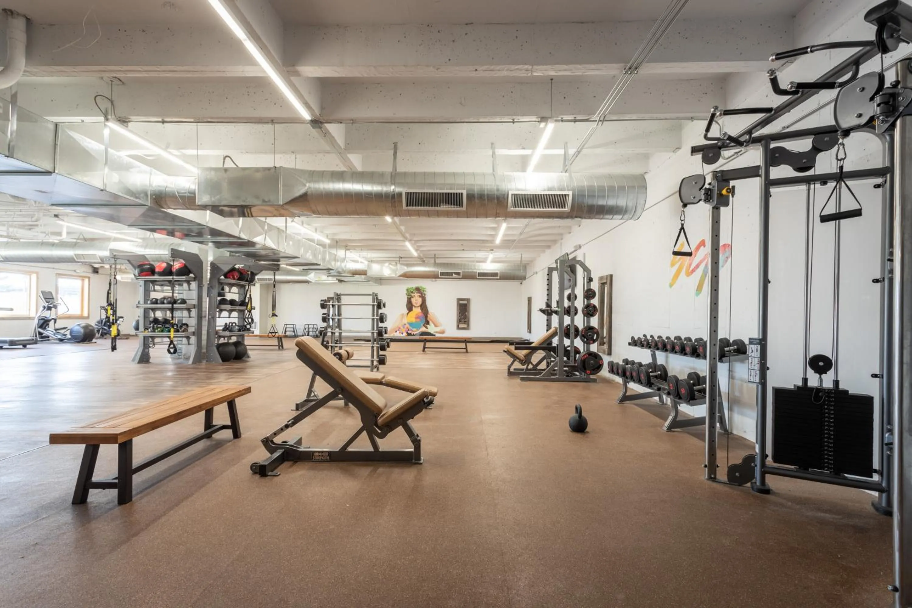 Fitness centre/facilities in SCP Colorado Springs Hotel