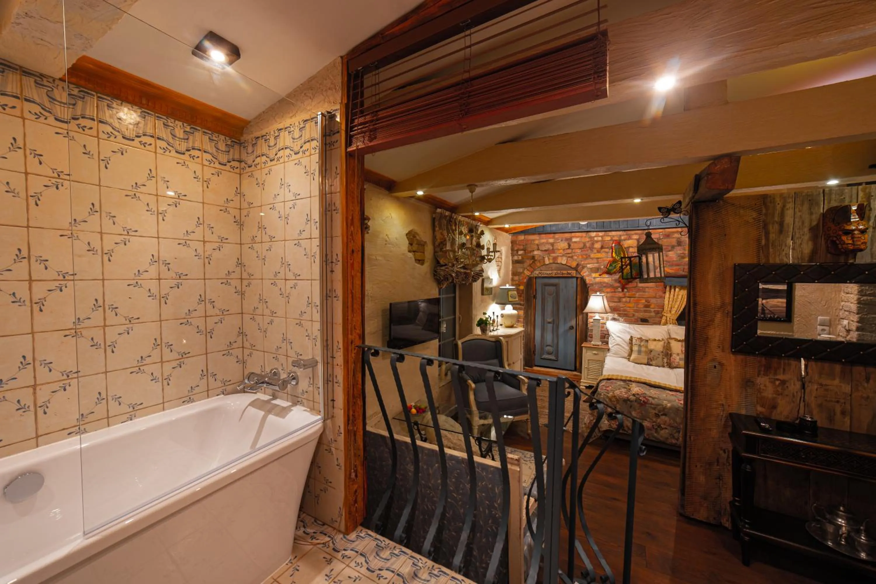 Bathroom in Paul's Fantasia Boutique Suites