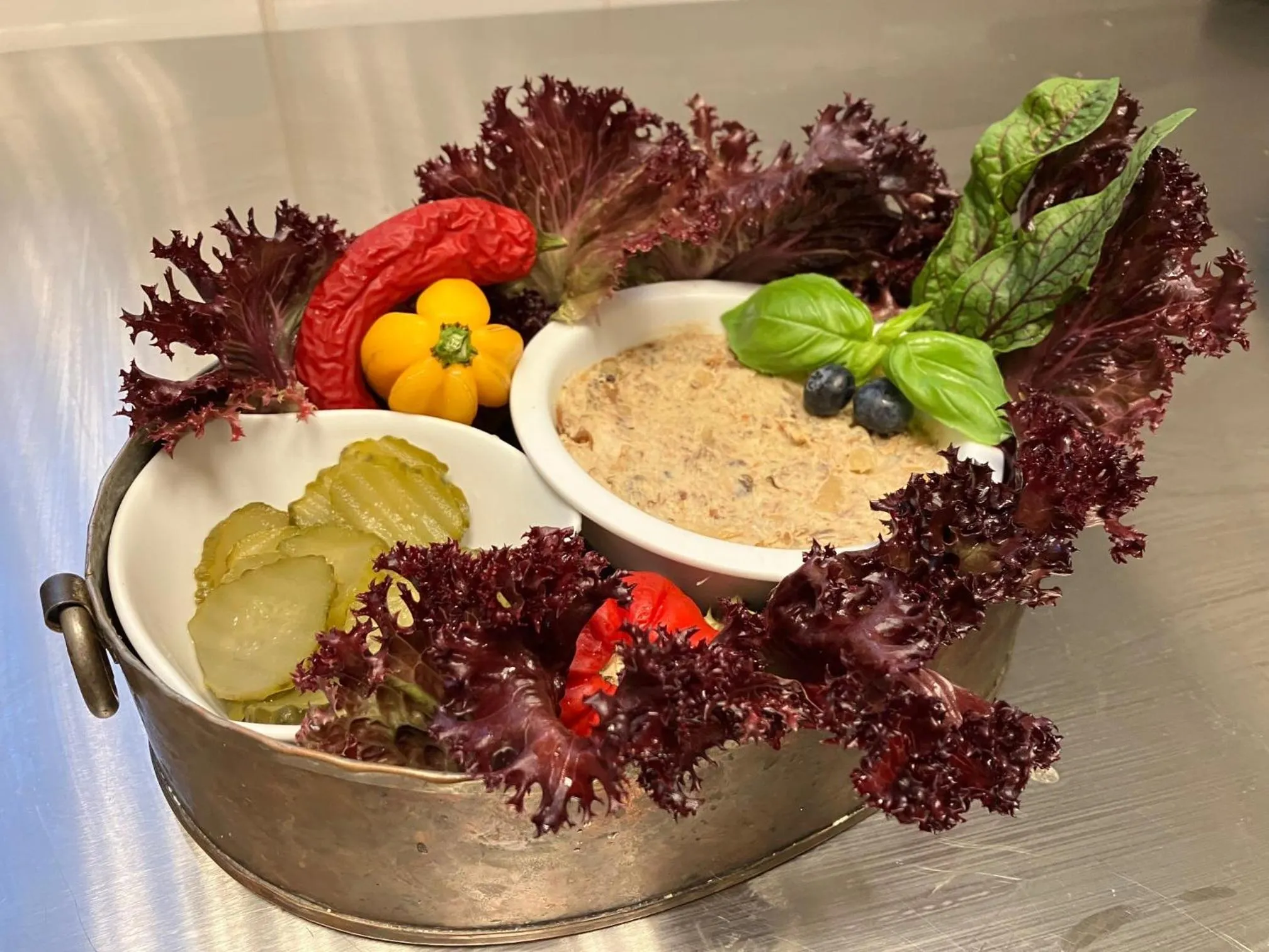 Food close-up in Paul's Fantasia Boutique Suites