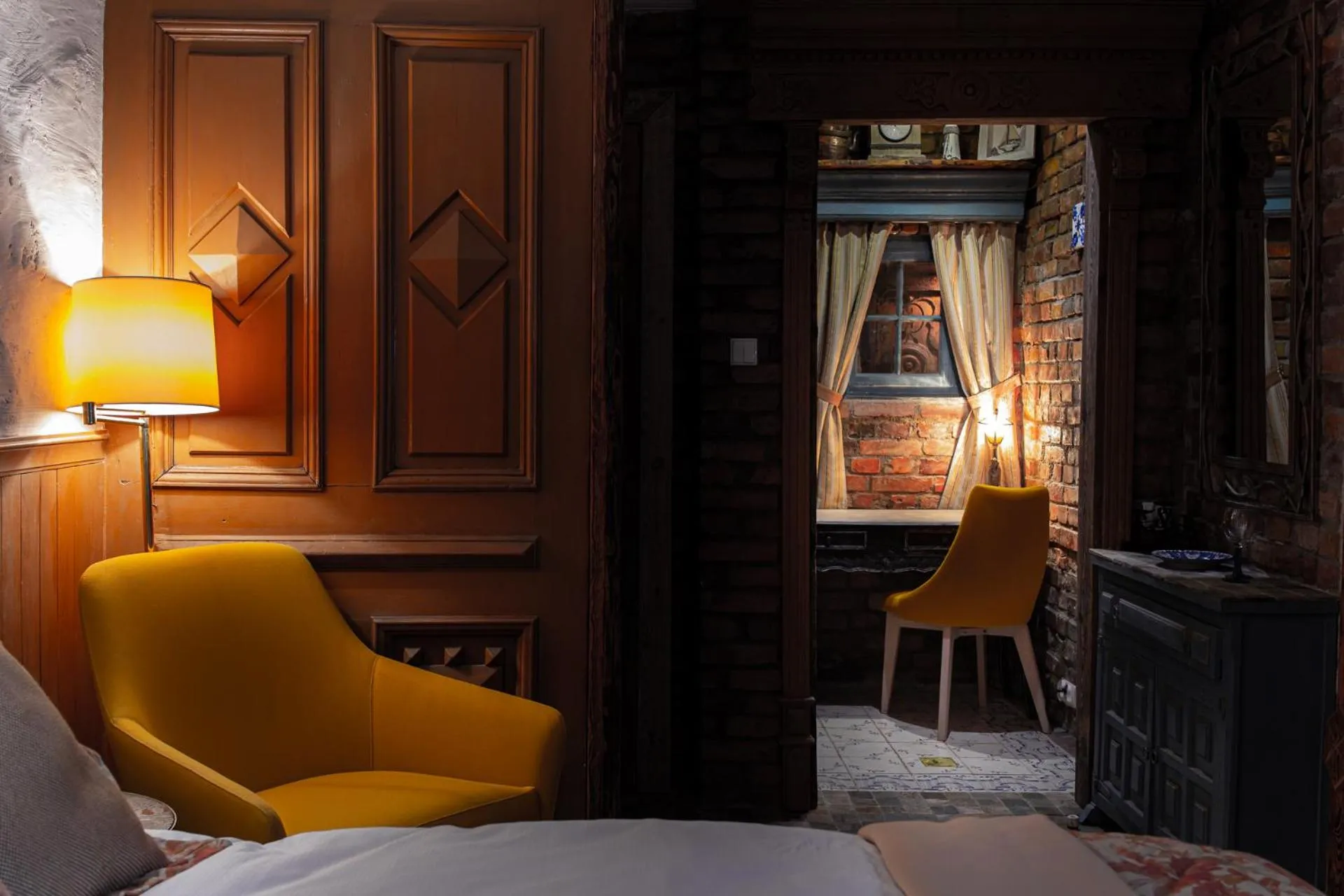 Seating area in Paul's Fantasia Boutique Suites