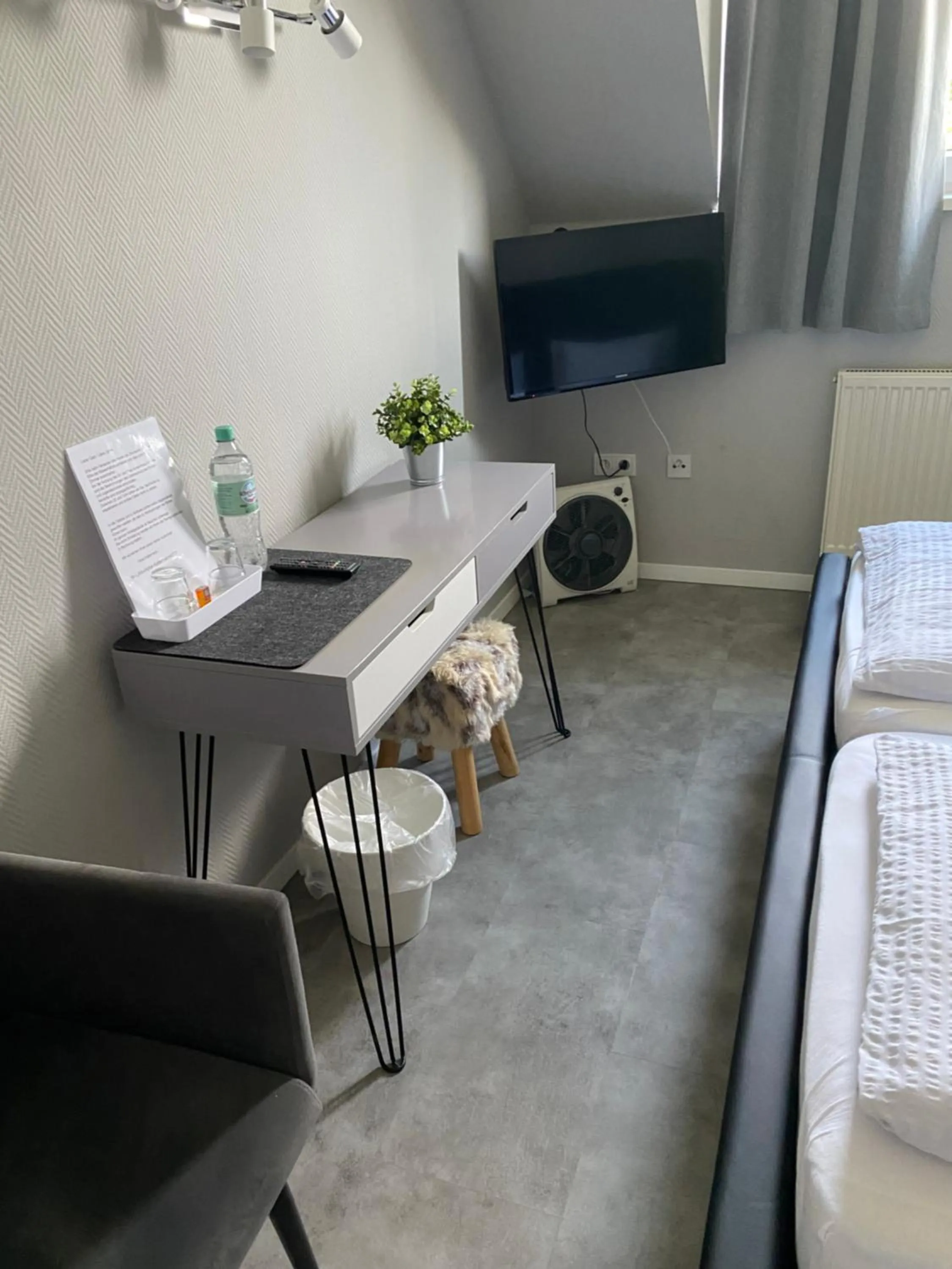 Bed in Hotel Kellermann