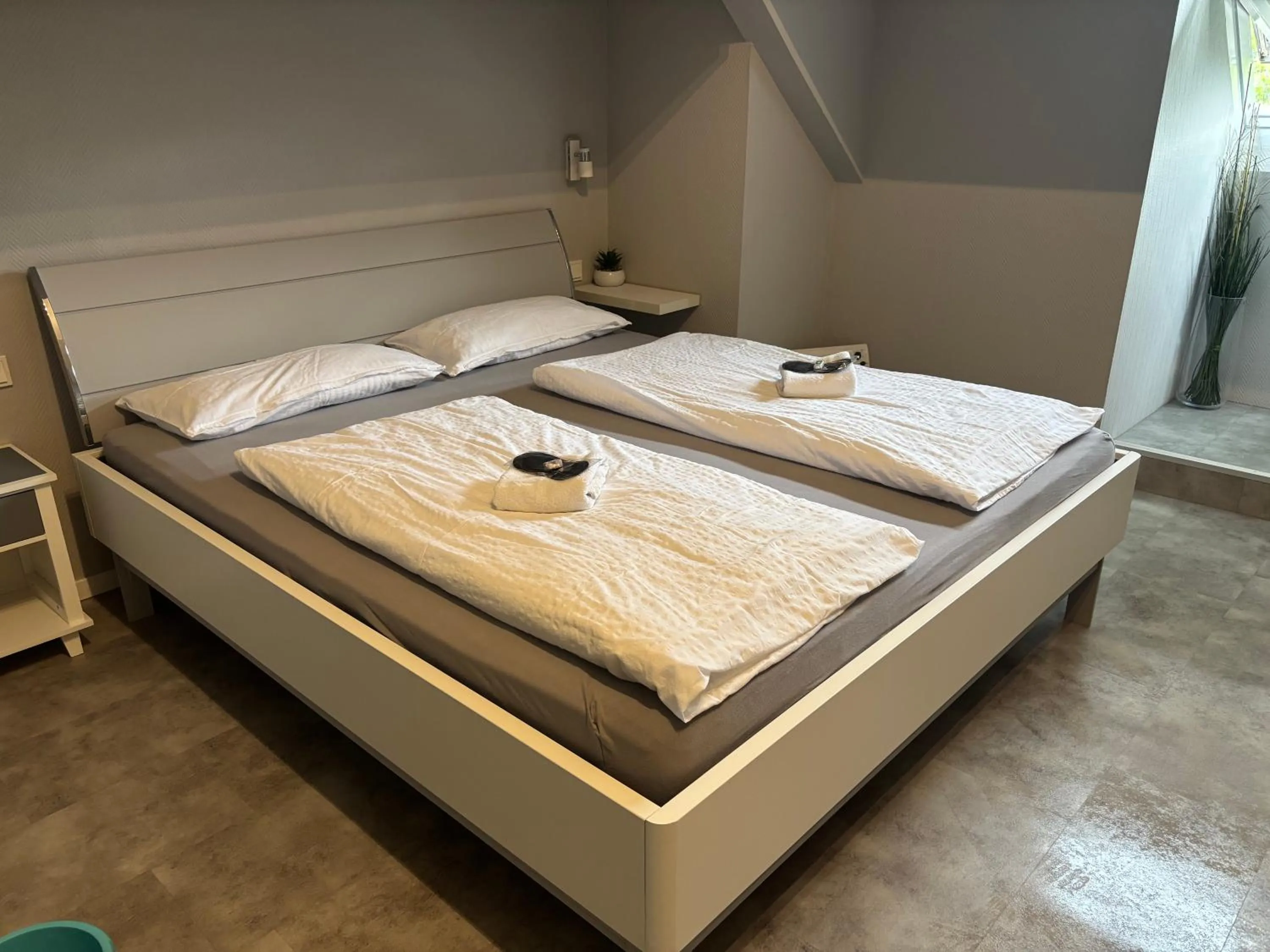 Bed in Hotel Kellermann