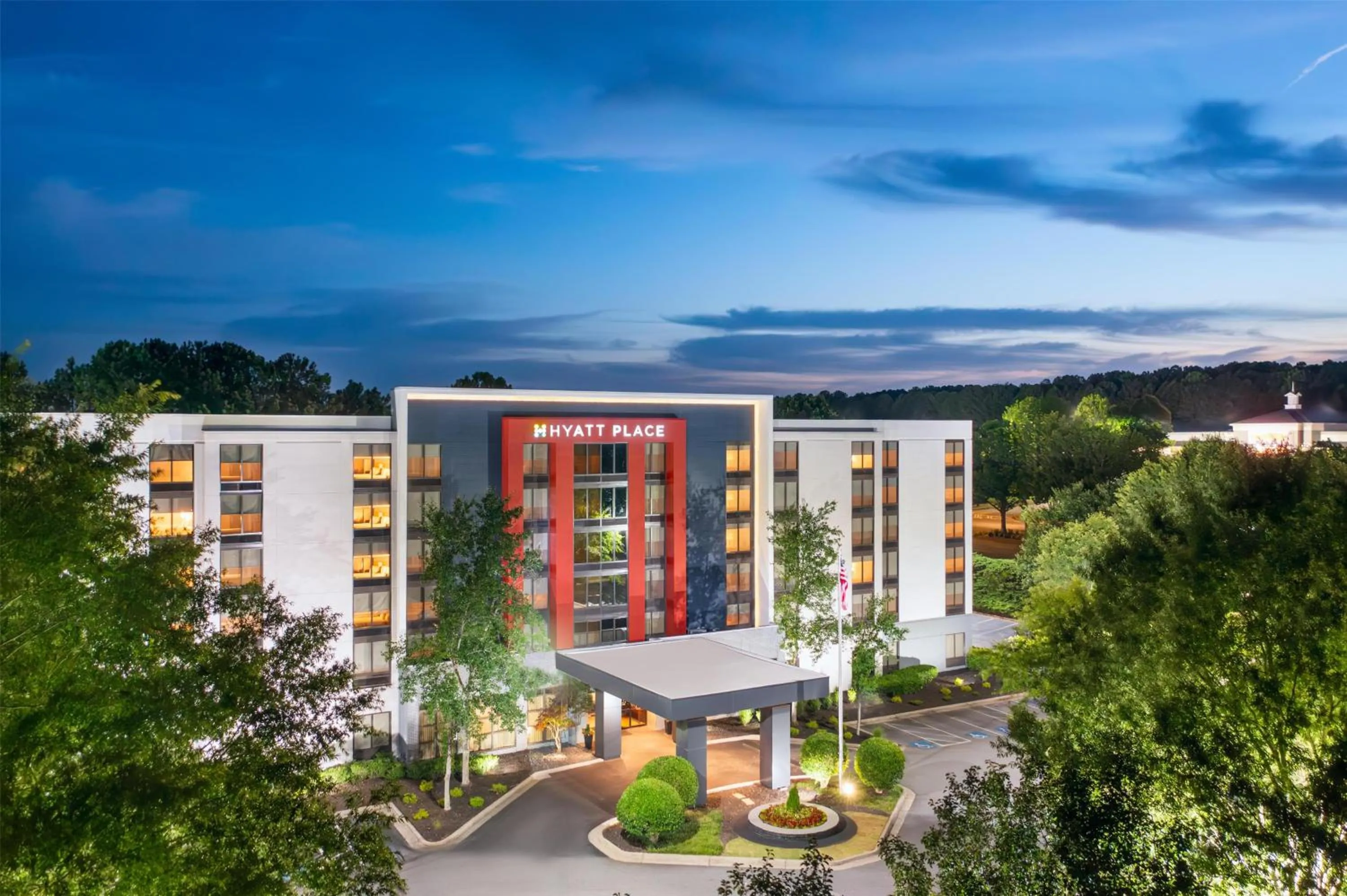 Property building in Hyatt Place Charlotte Arrowood