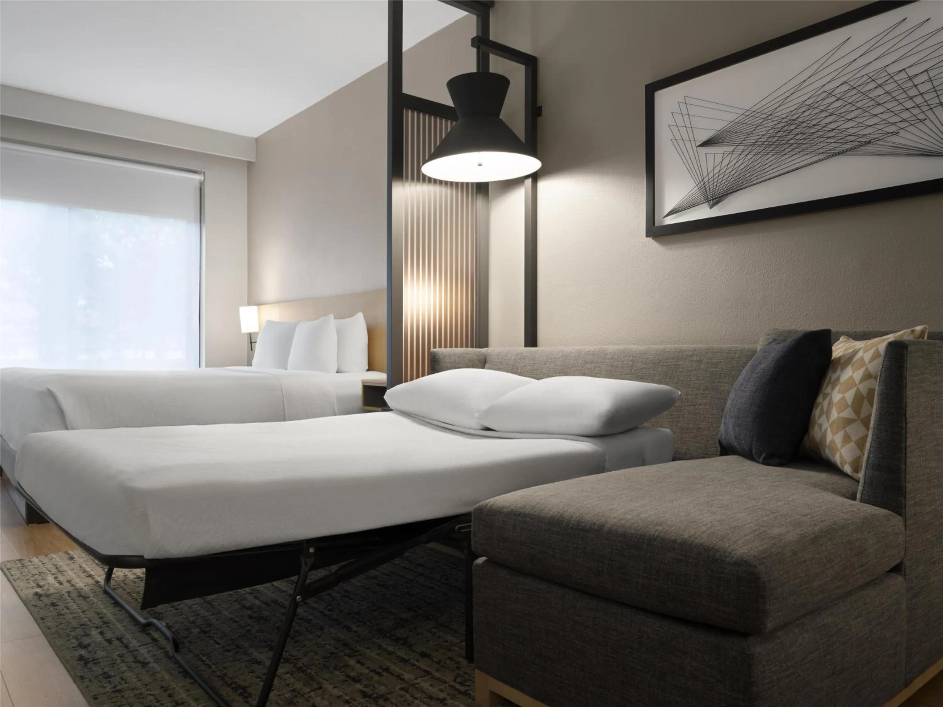 Bedroom, Bed in Hyatt Place Charlotte Arrowood