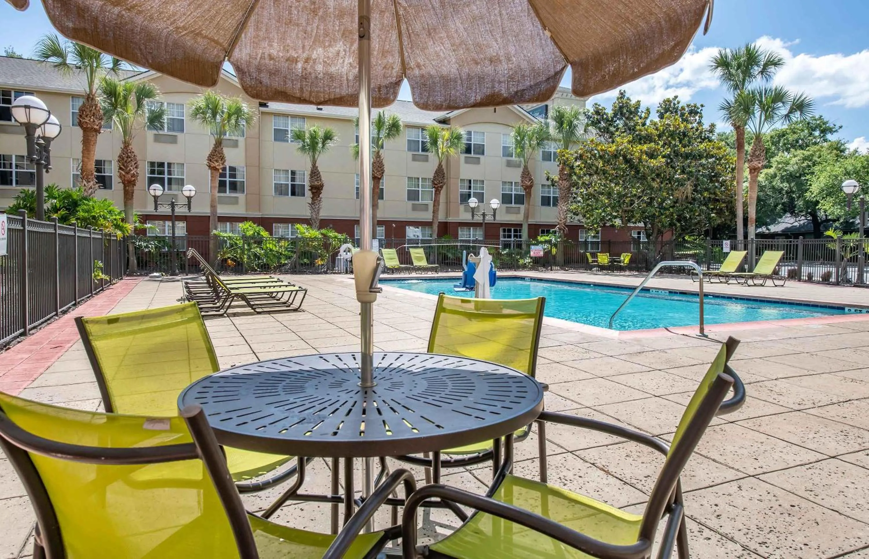 Pool view in Extended Stay America Suites - Jacksonville - Deerwood Park