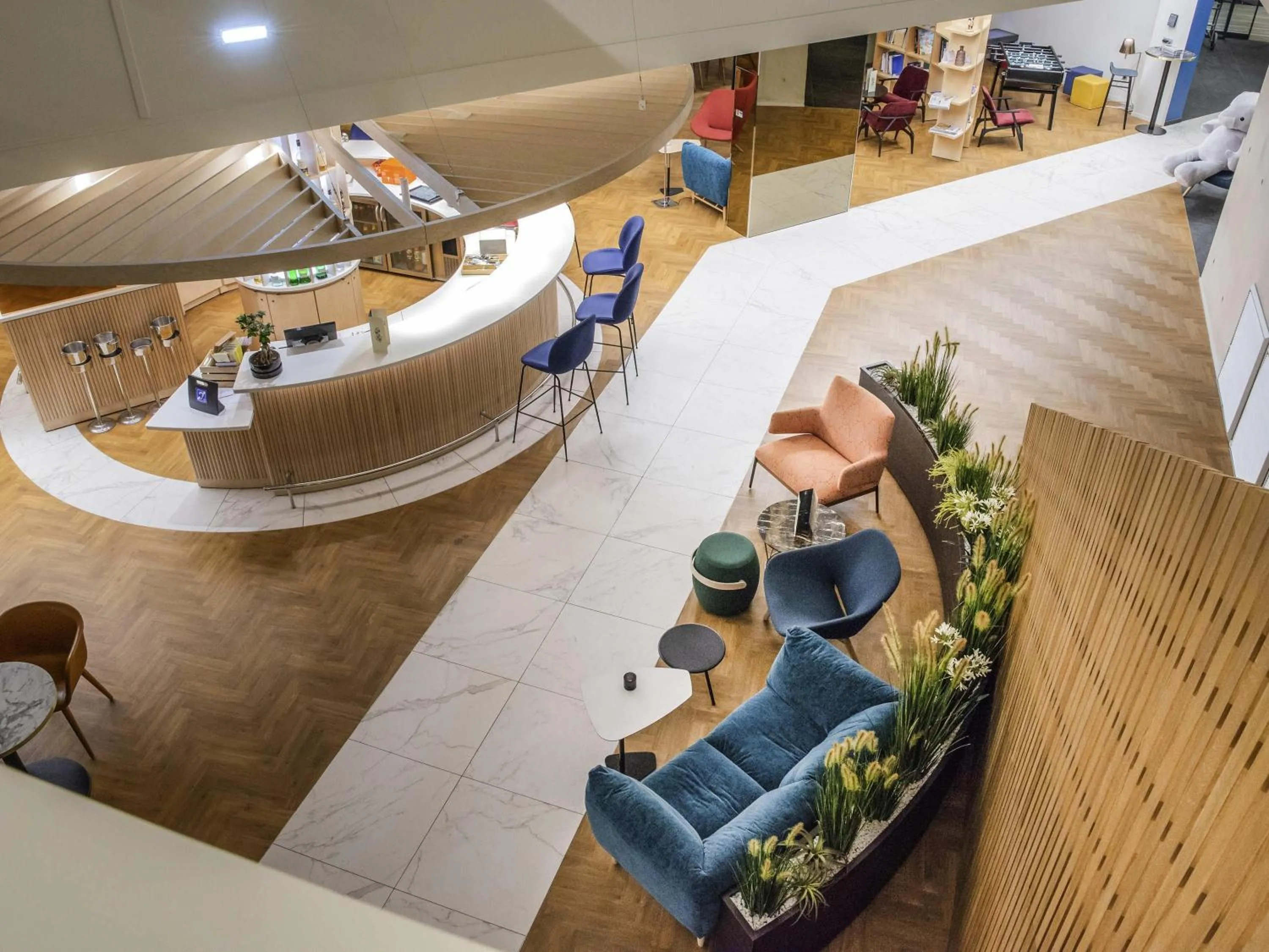 Restaurant/places to eat in Novotel Le Havre Centre Gare