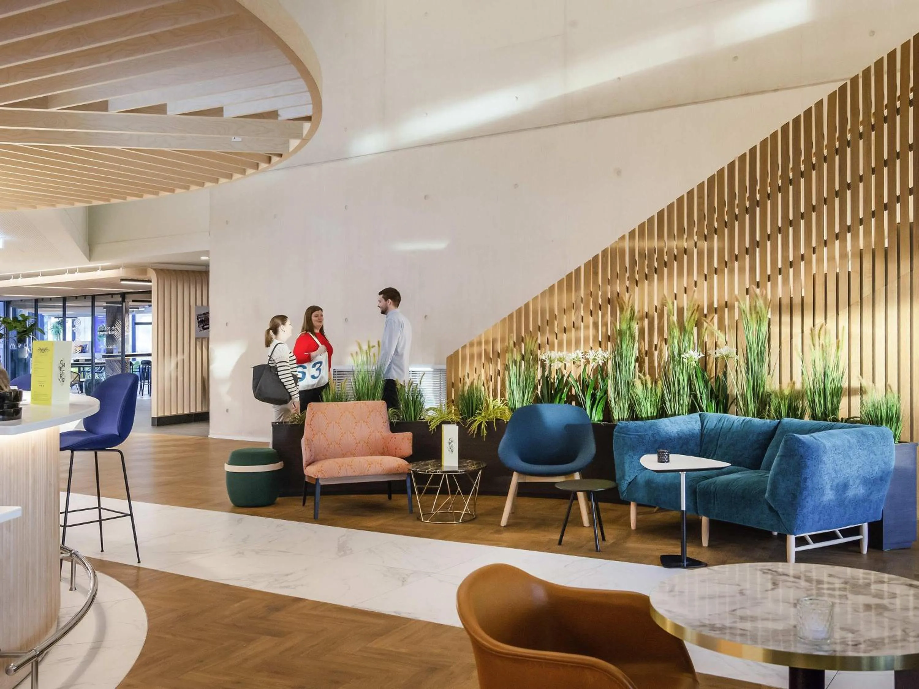 Restaurant/places to eat in Novotel Le Havre Centre Gare