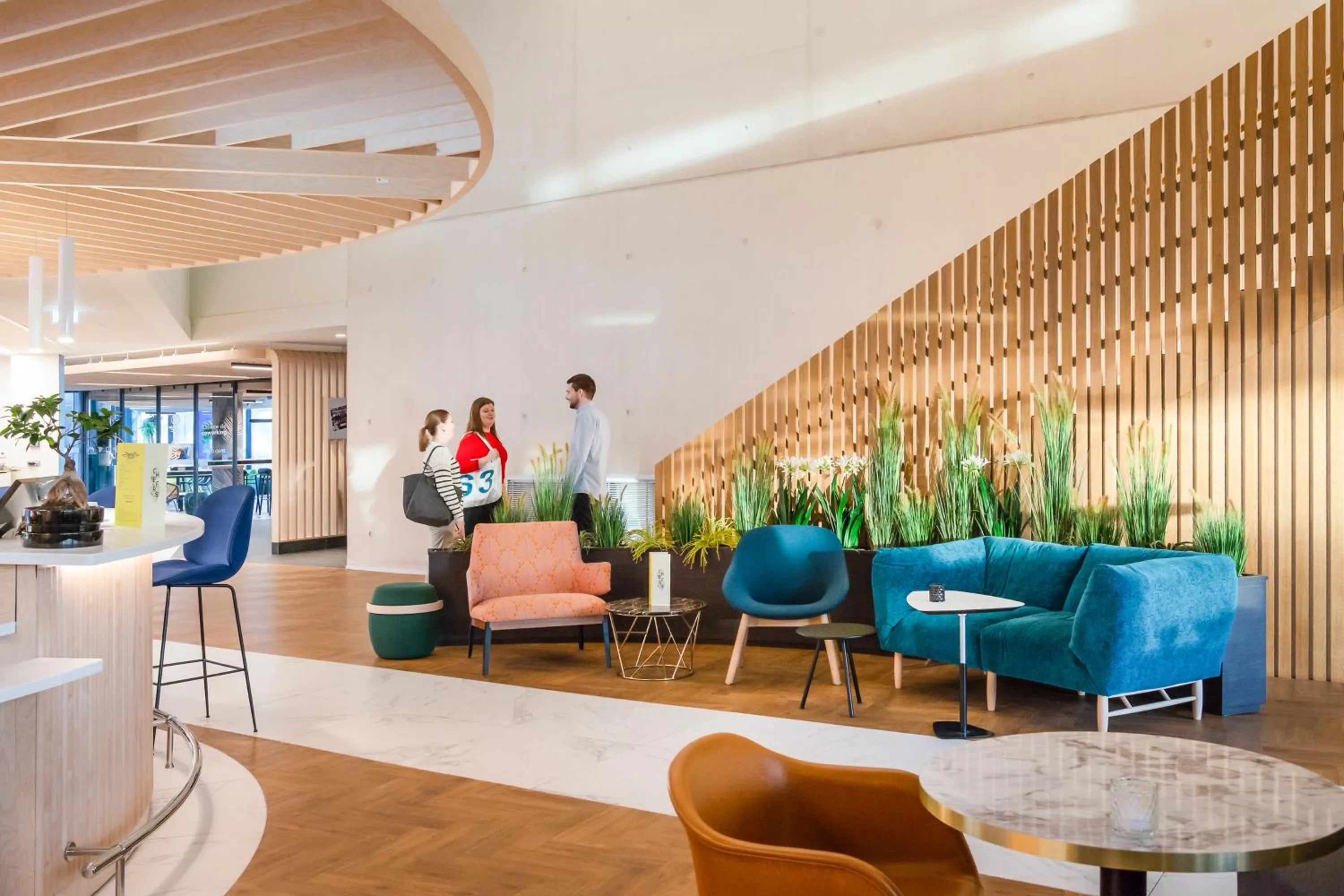 Living room in Novotel Le Havre Centre Gare