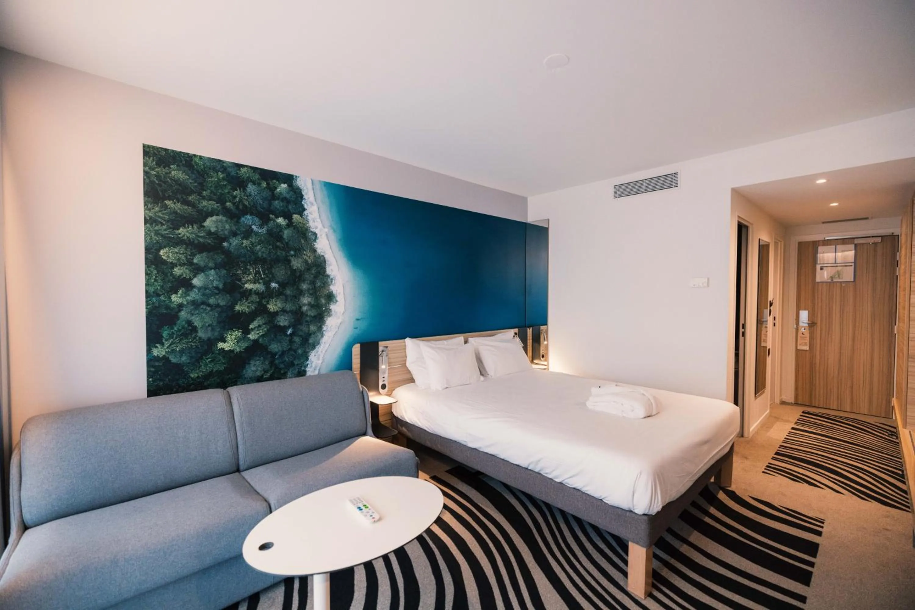 Bedroom, Bed in Novotel Le Havre Centre Gare