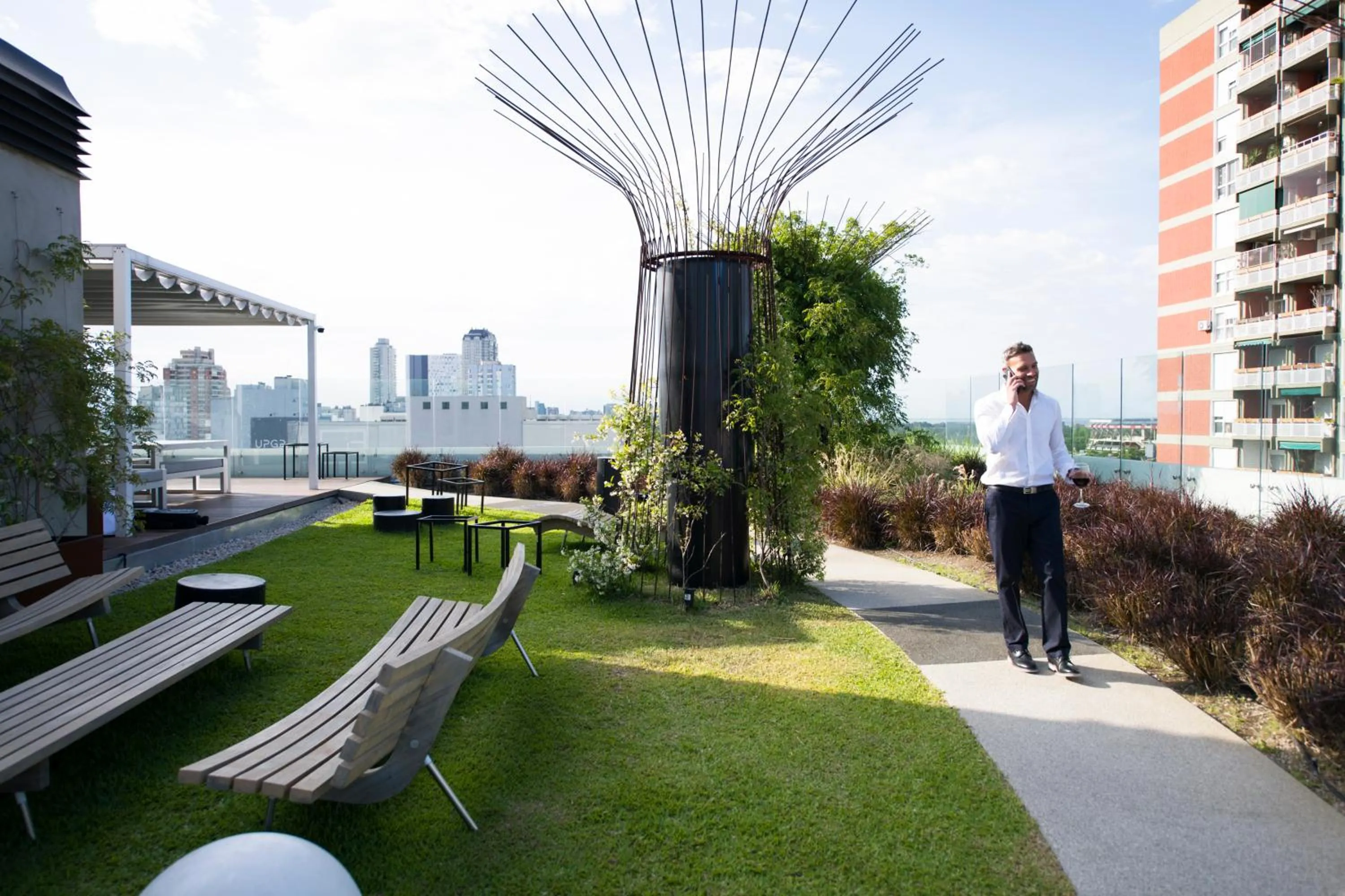 Garden view in Top Rentals Belgrano