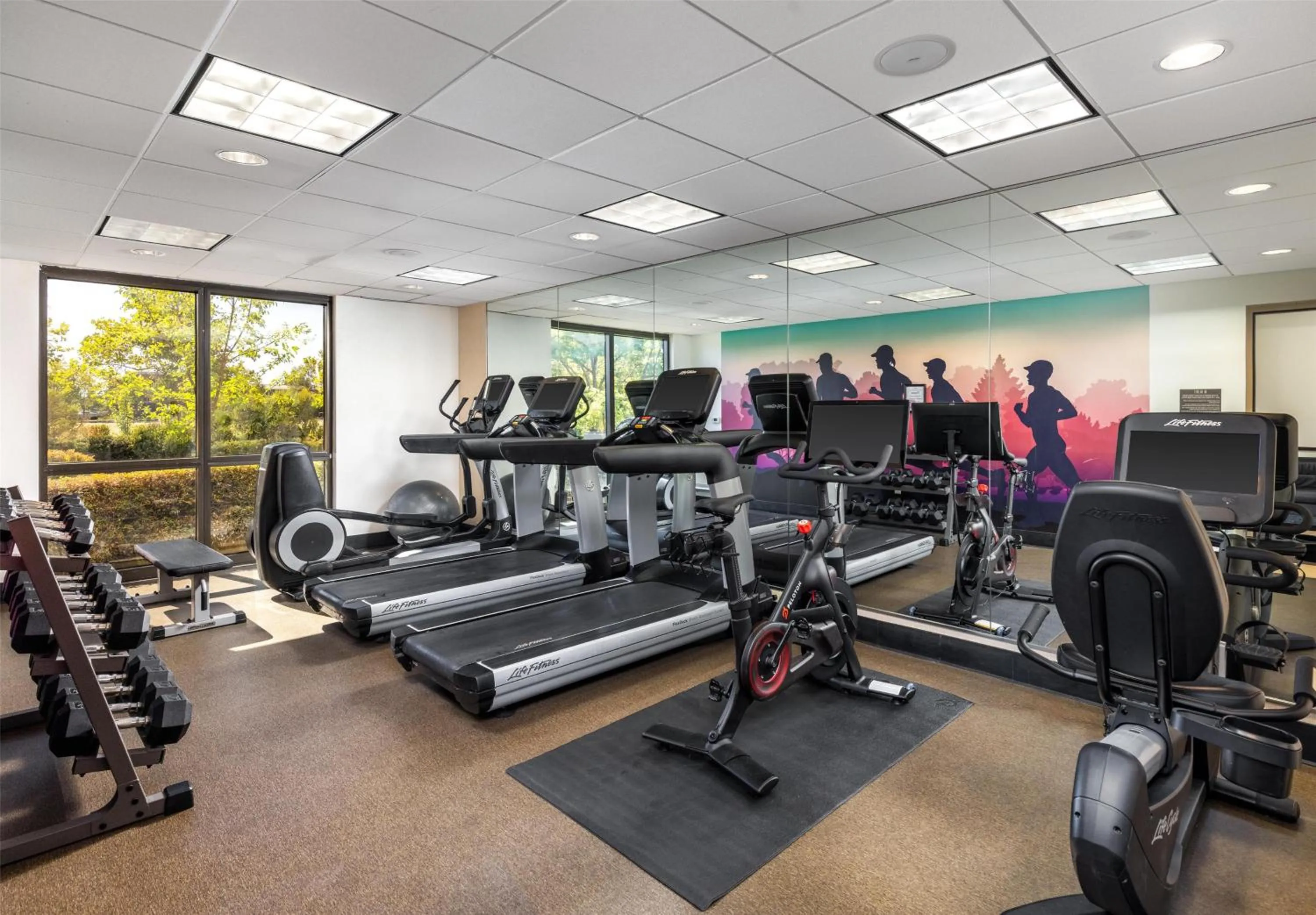 Fitness centre/facilities in Hyatt Place Sacramento Rancho Cordova
