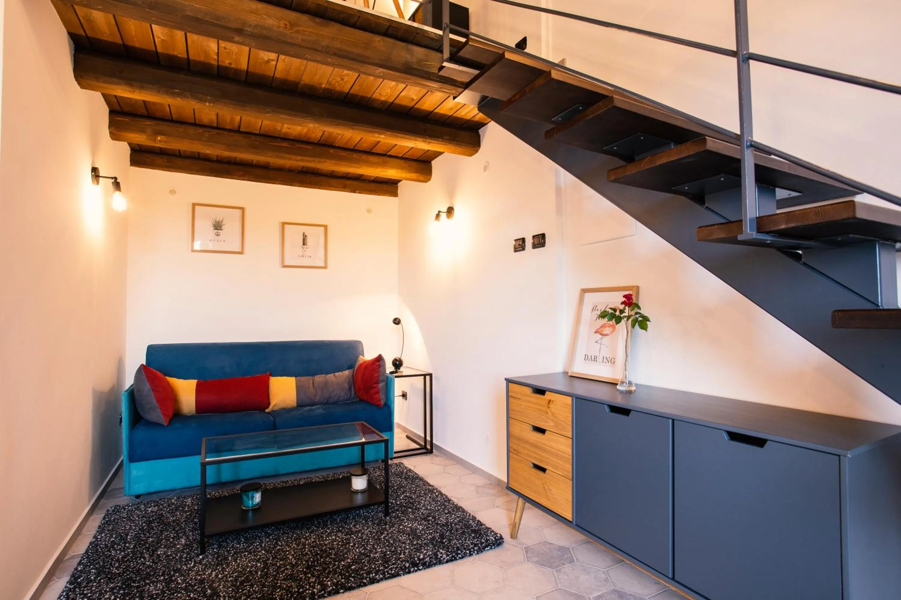 Seating area in Ibla Barocca