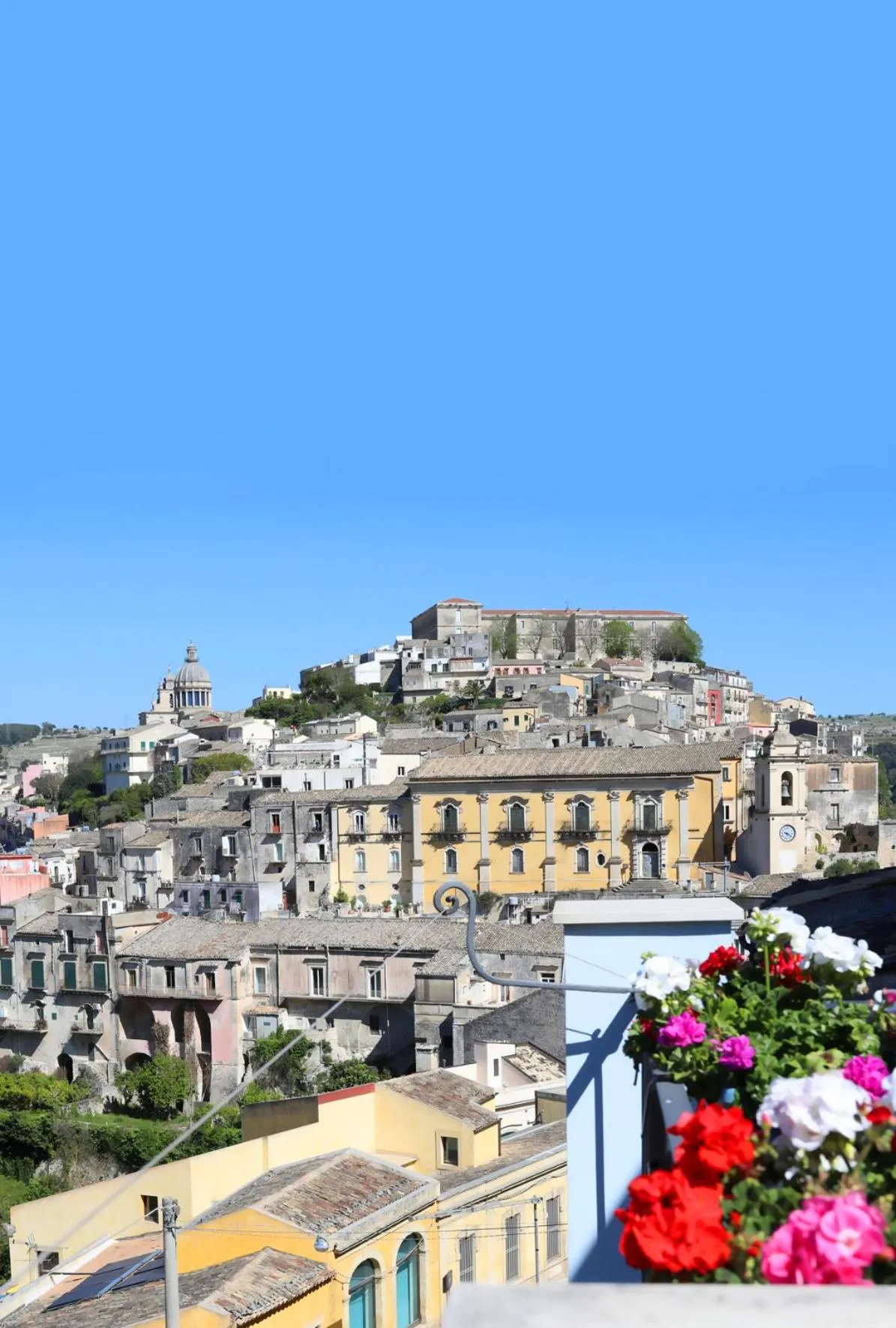Natural landscape in Ibla Barocca