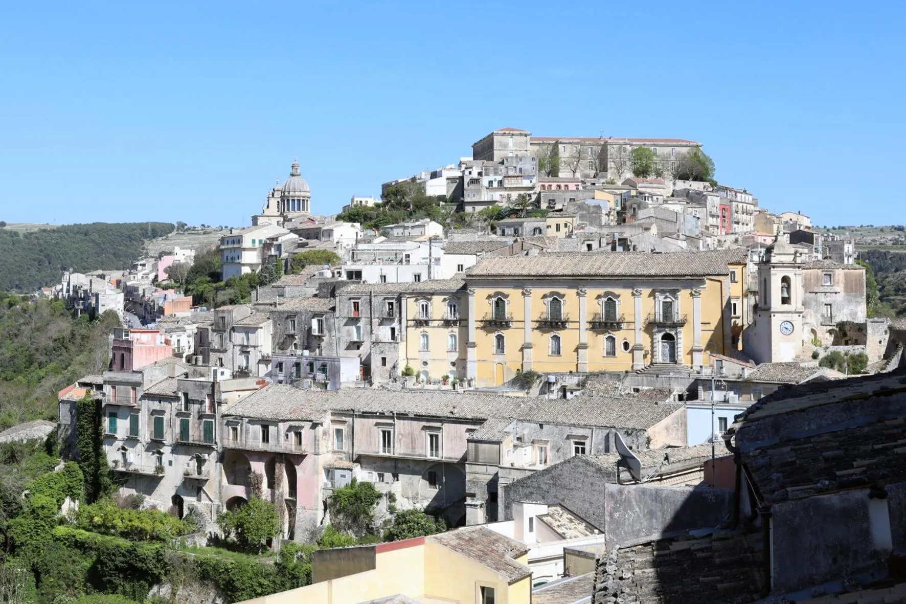 City view in Ibla Barocca