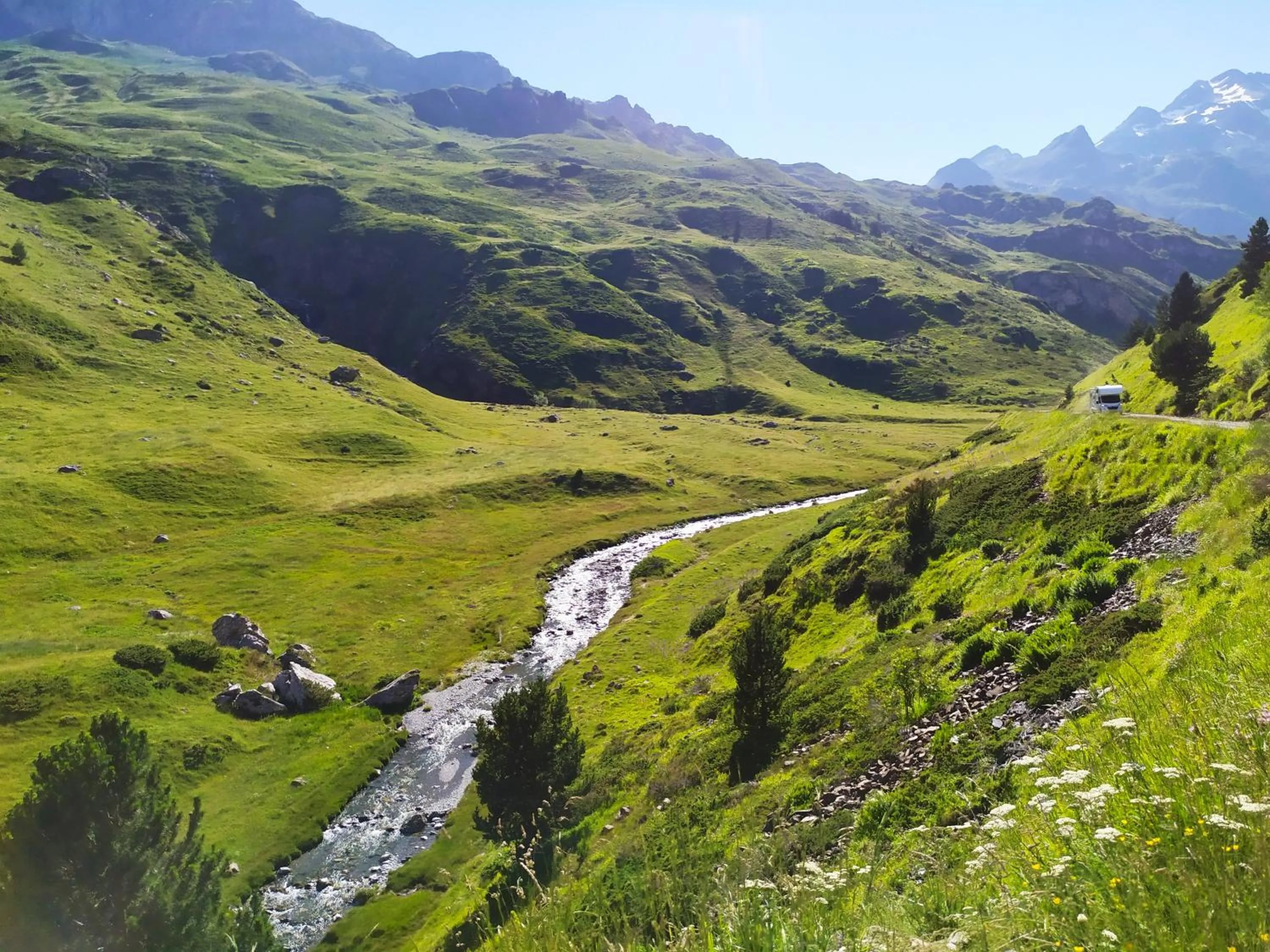 Natural landscape in Chez Lolette