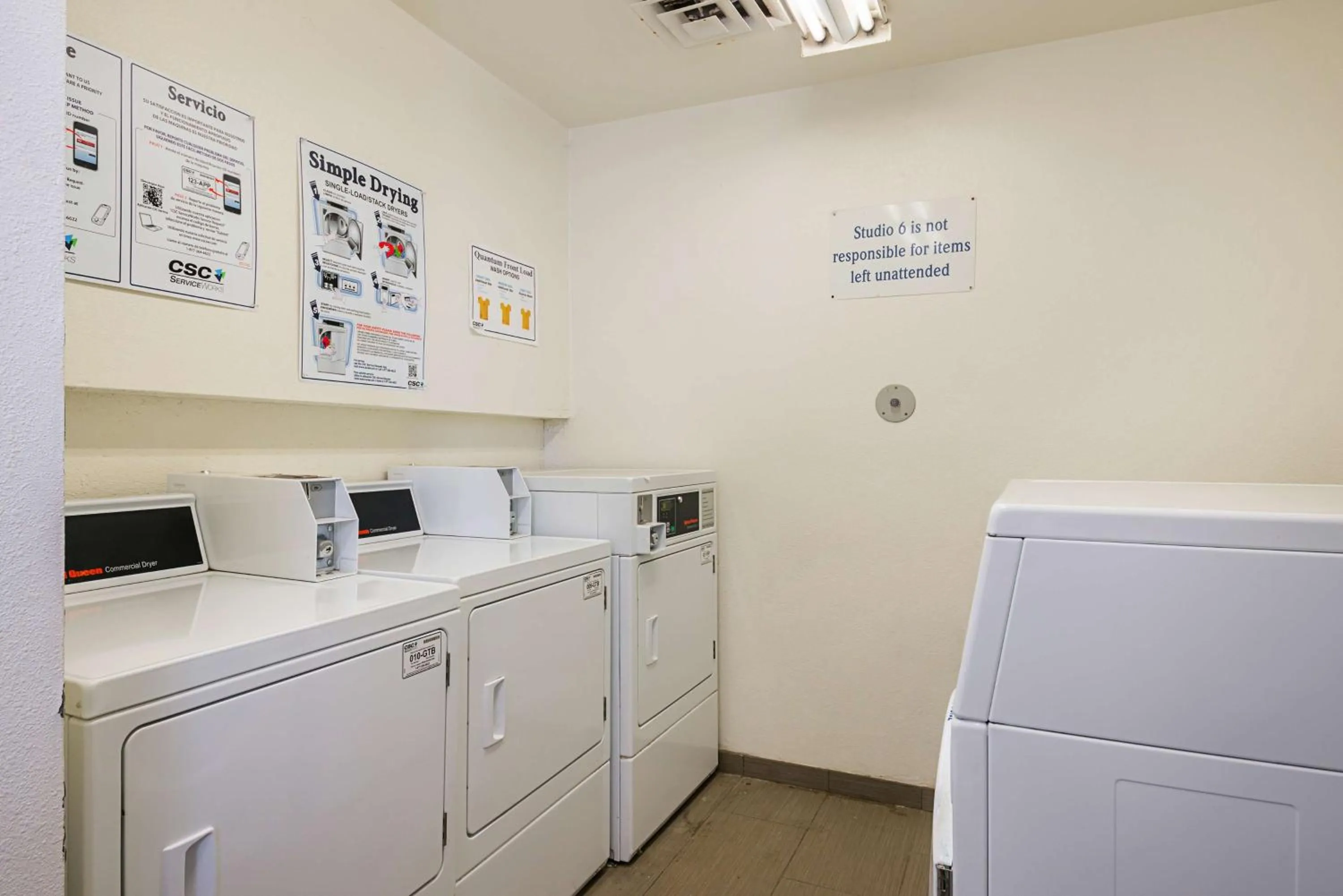 On site in Studio 6-Greensboro, NC