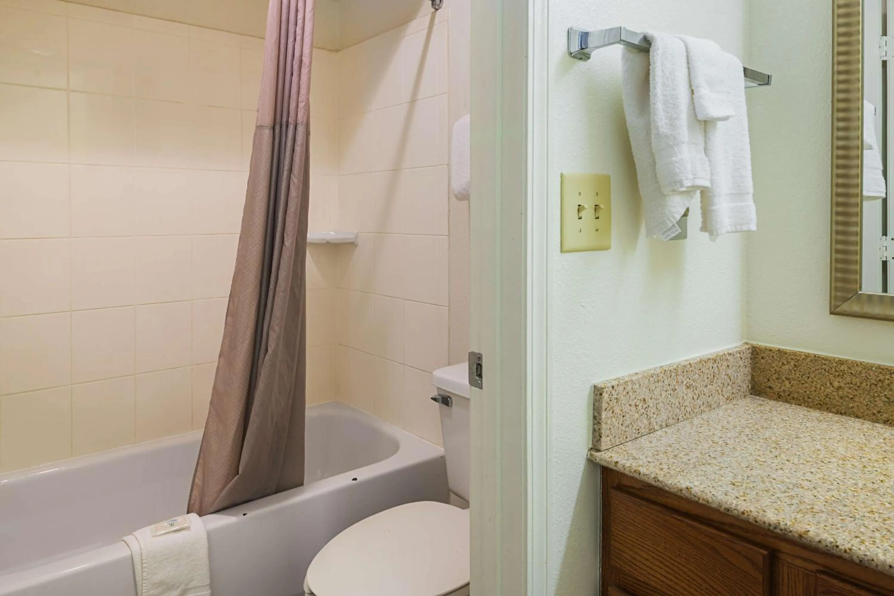 Toilet in Studio 6-Greensboro, NC