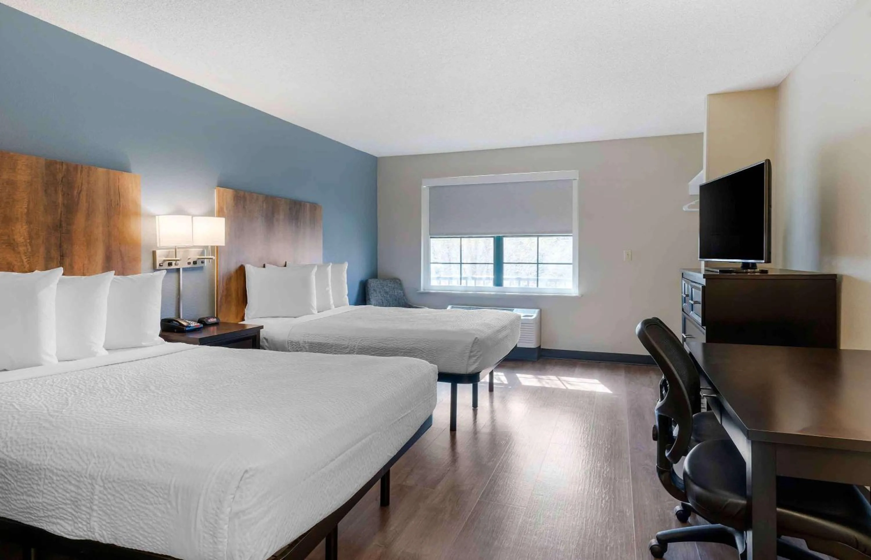 Bedroom, Bed in Extended Stay America Suites - San Ramon - Bishop Ranch - East