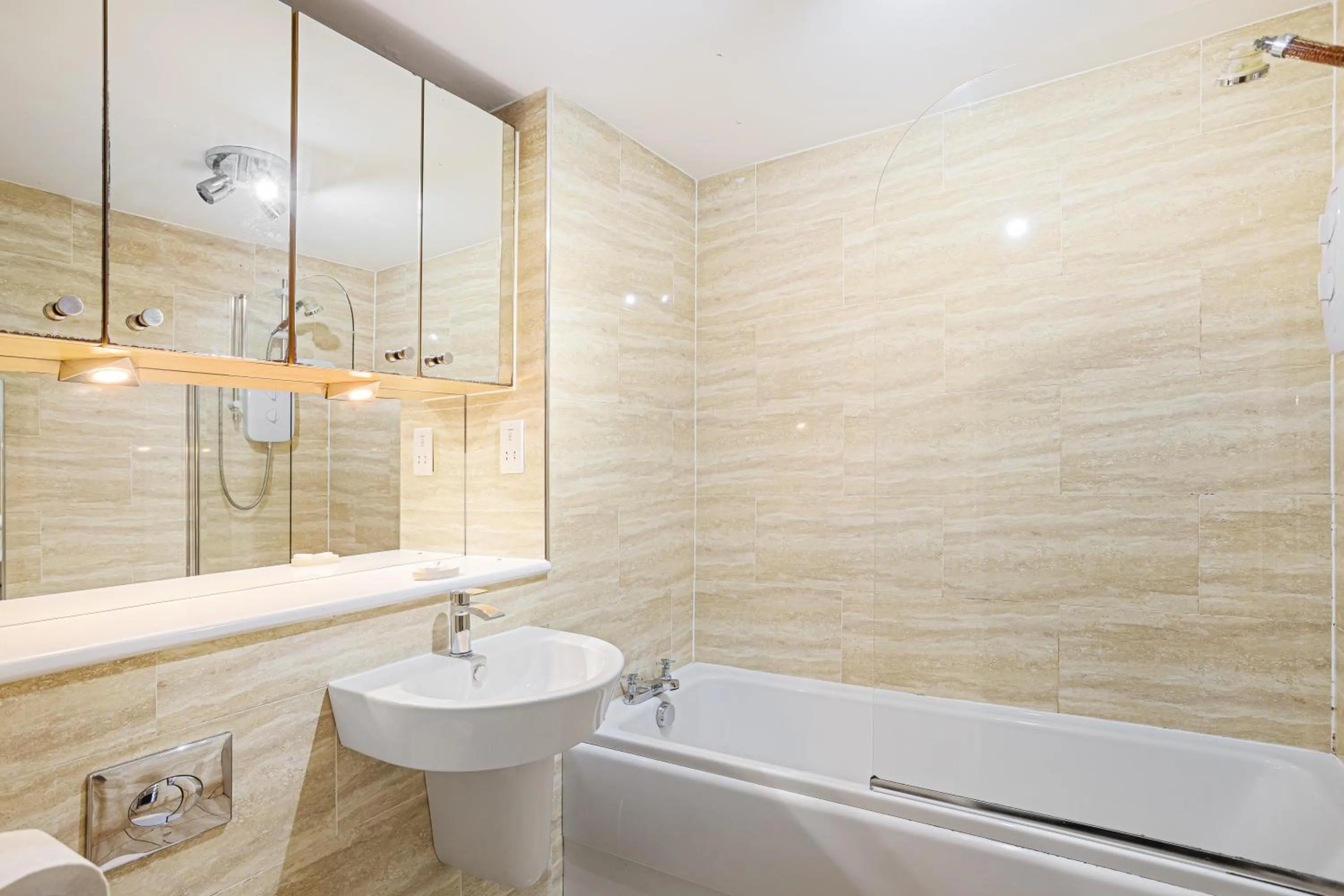 Bathroom in Bookbinders Apartments Leeds City Centre