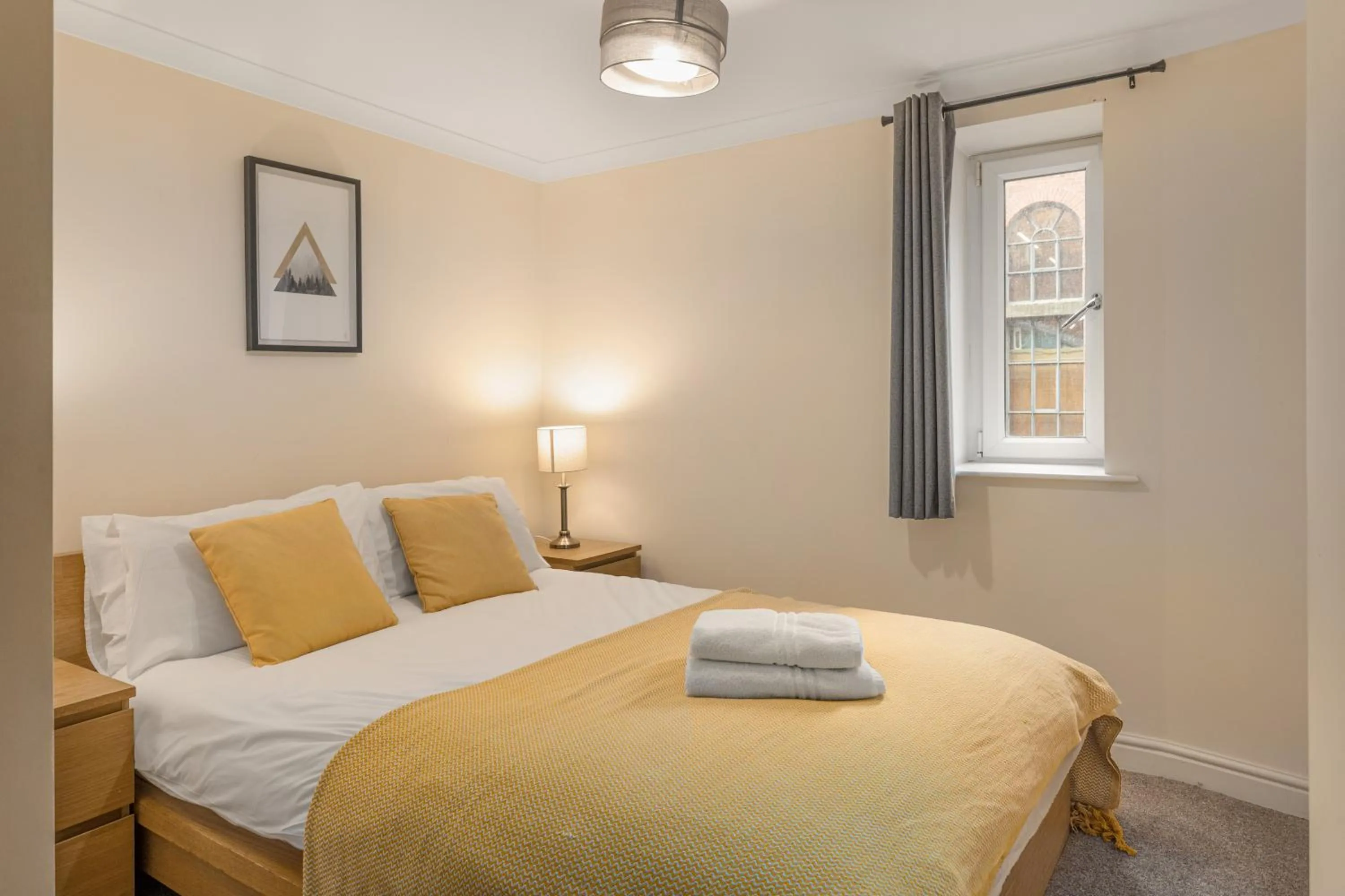 Bed in Bookbinders Apartments Leeds City Centre