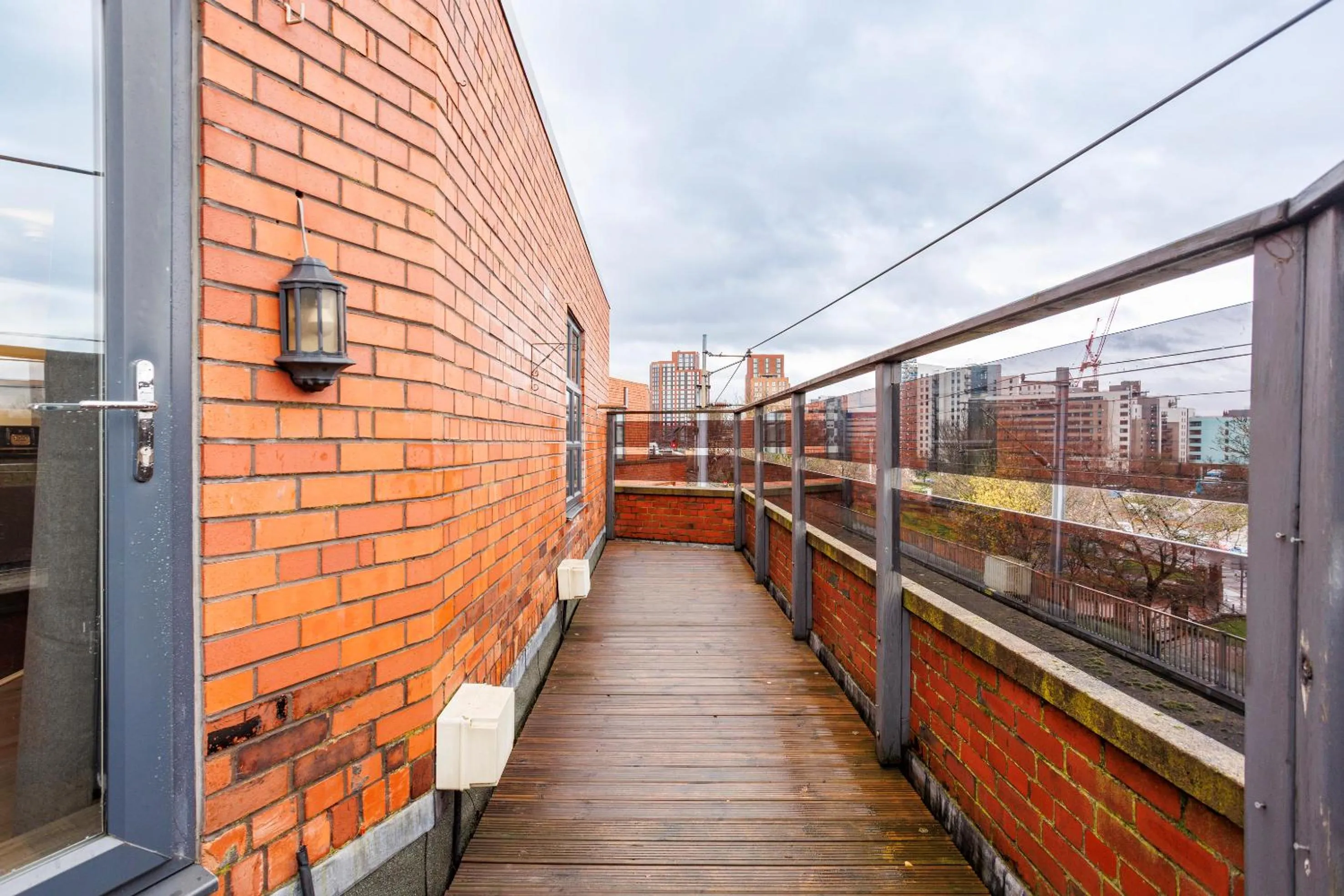 Balcony/Terrace in Bookbinders Apartments Leeds City Centre