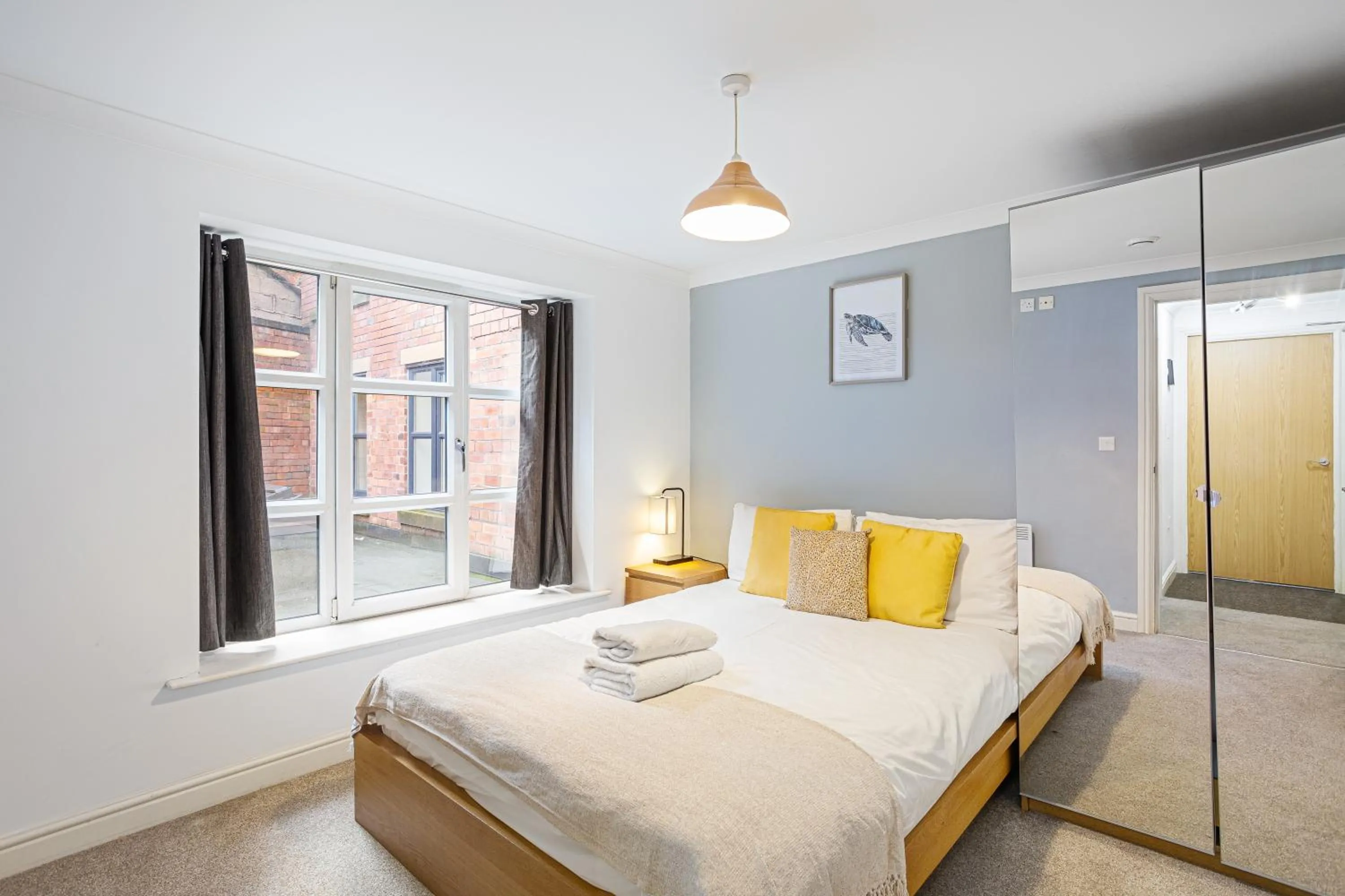 Bed in Bookbinders Apartments Leeds City Centre