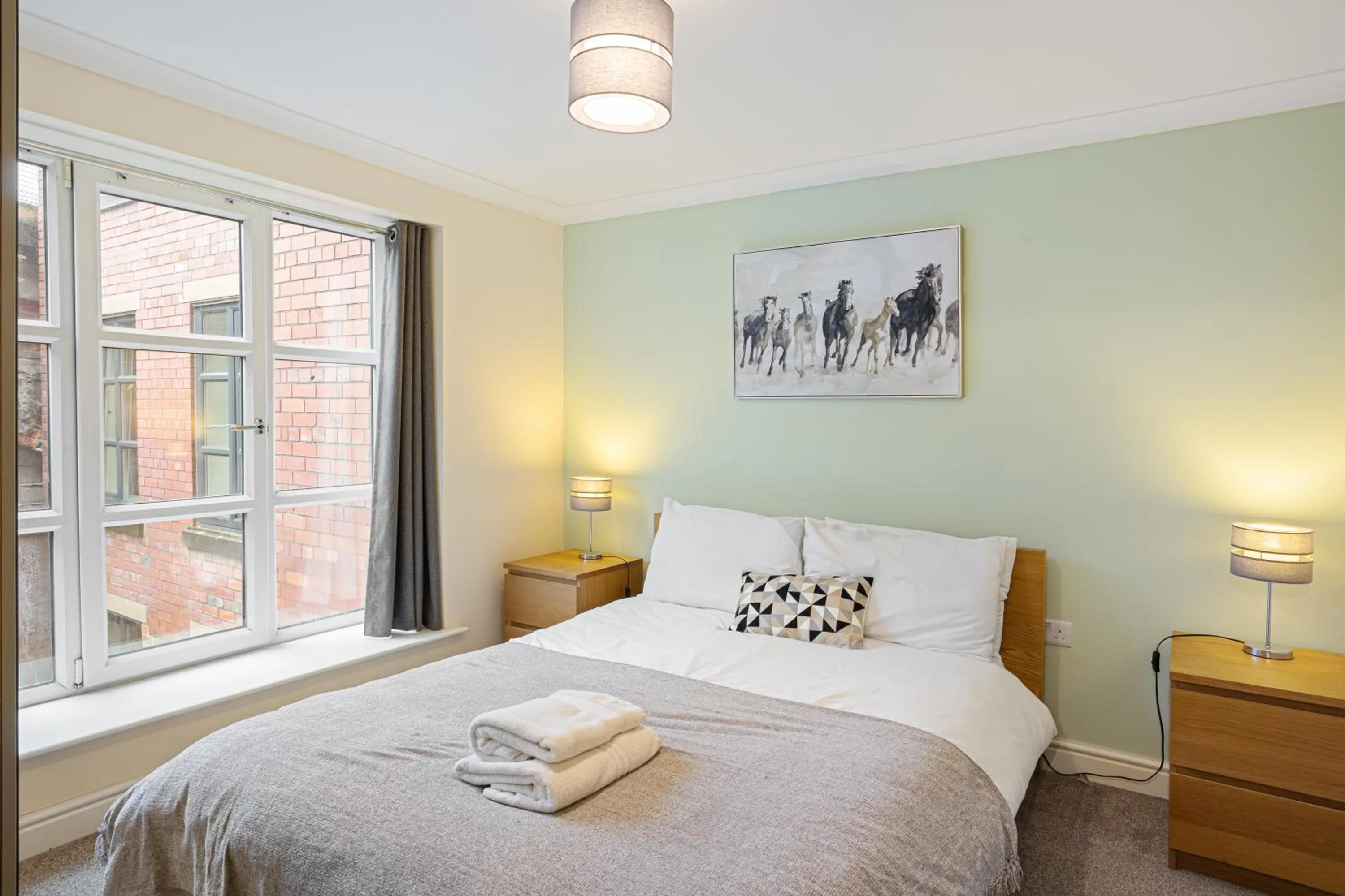 Bed in Bookbinders Apartments Leeds City Centre