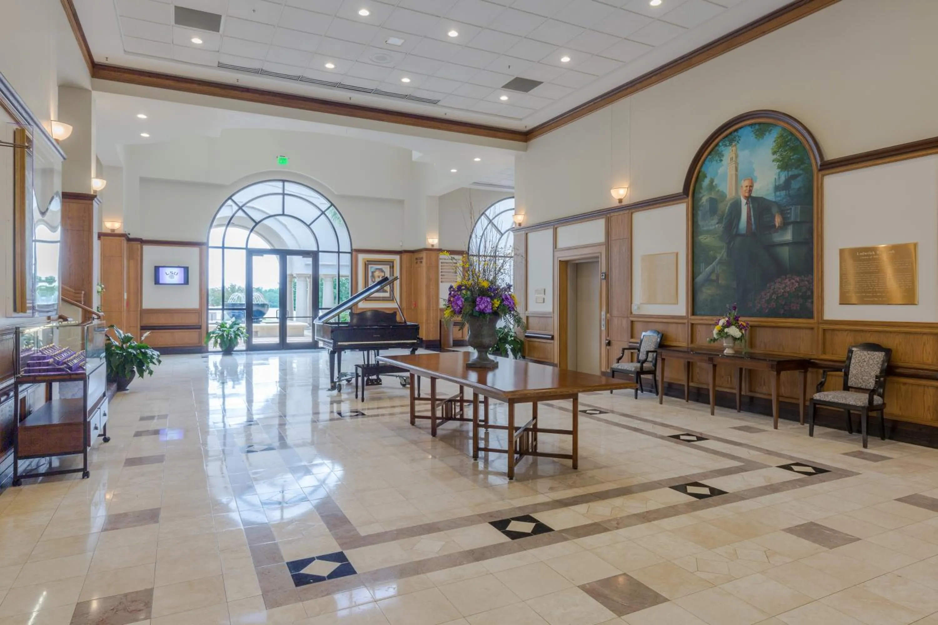 Lobby or reception in The Cook Hotel and Conference Center at LSU